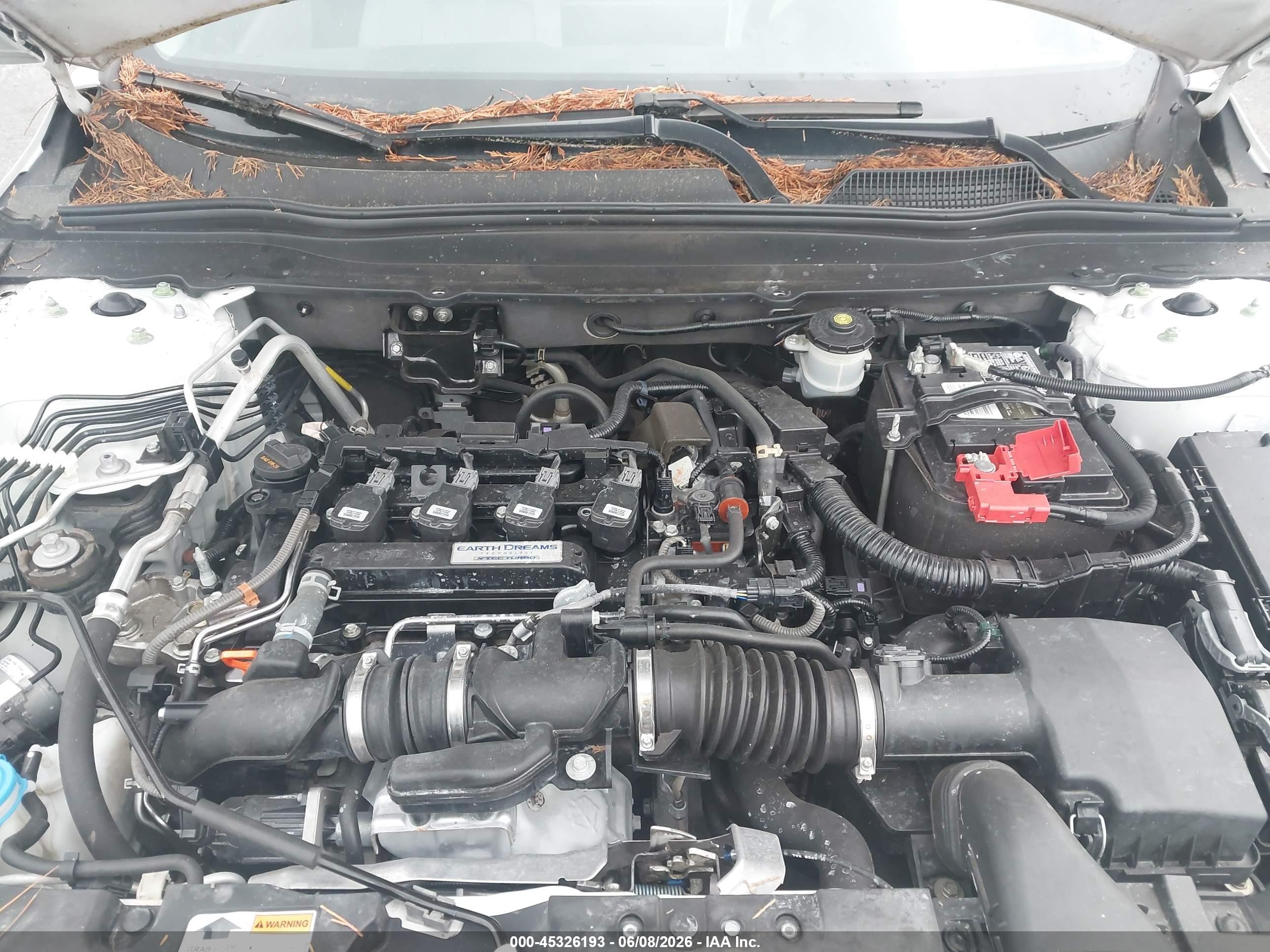 2018 Honda Accord Ex Белый vin: 1HGCV1F40JA254495