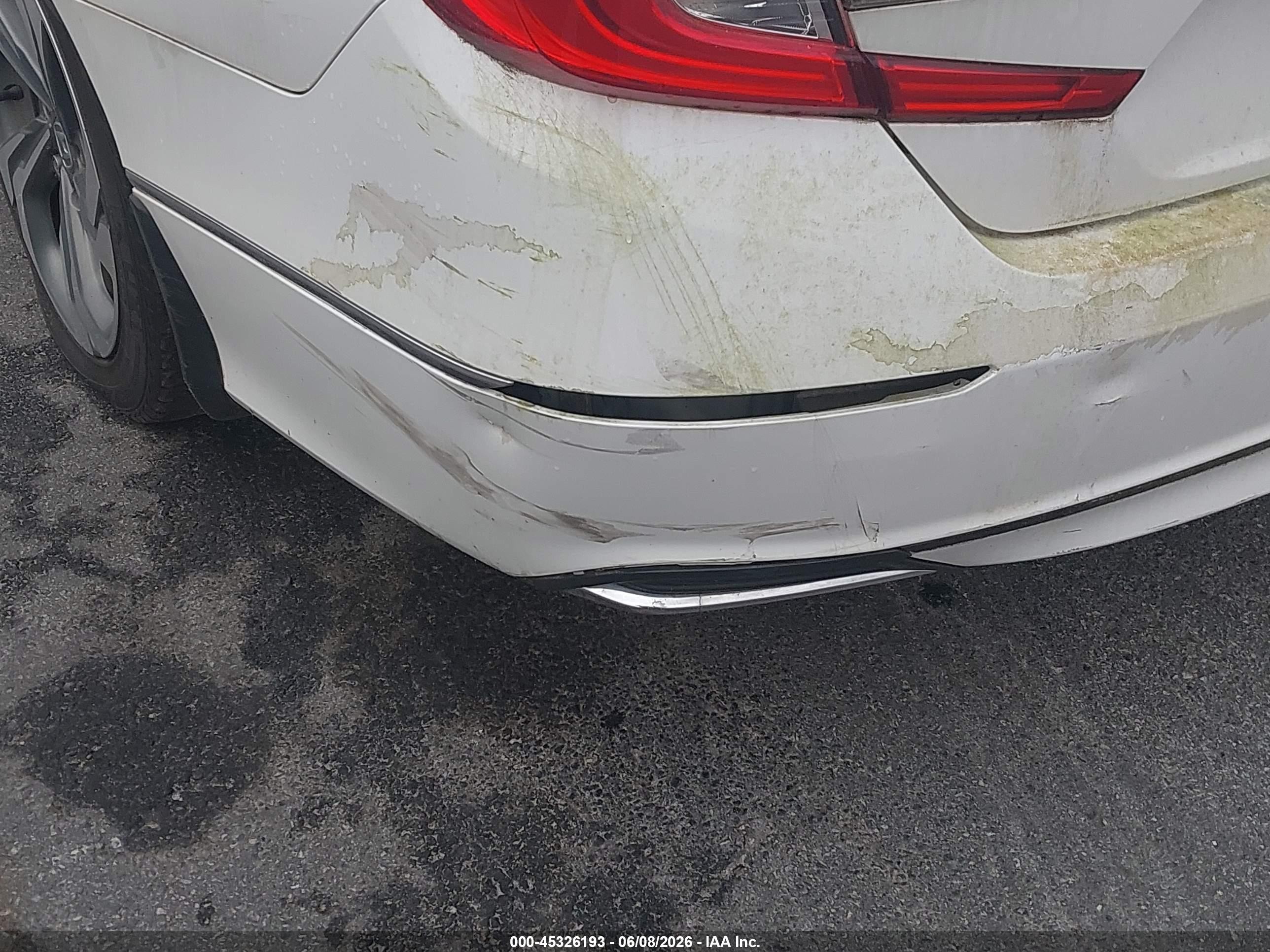 2018 Honda Accord Ex Белый vin: 1HGCV1F40JA254495
