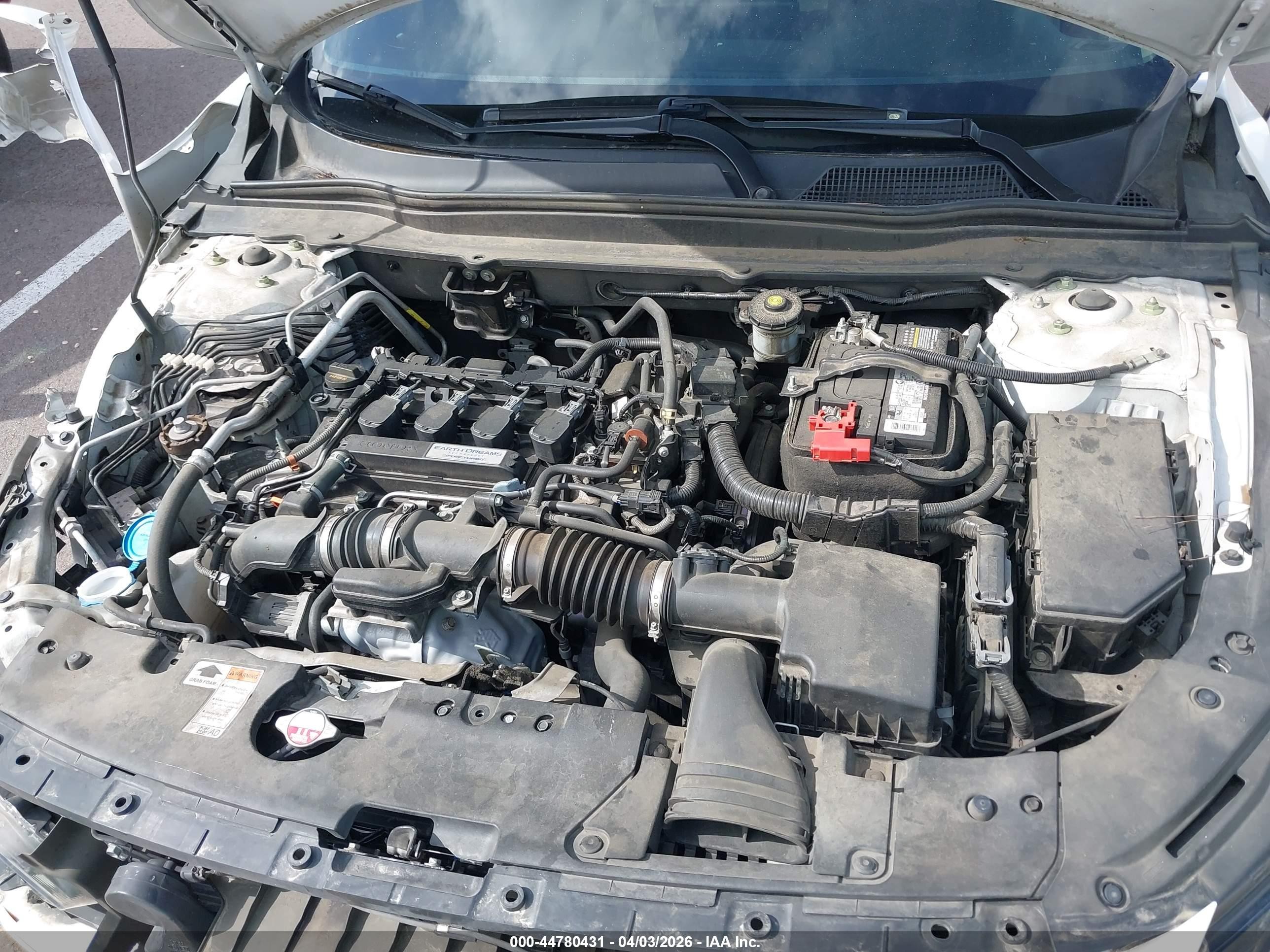 2019 Honda Accord Ex White vin: 1HGCV1F40KA091686
