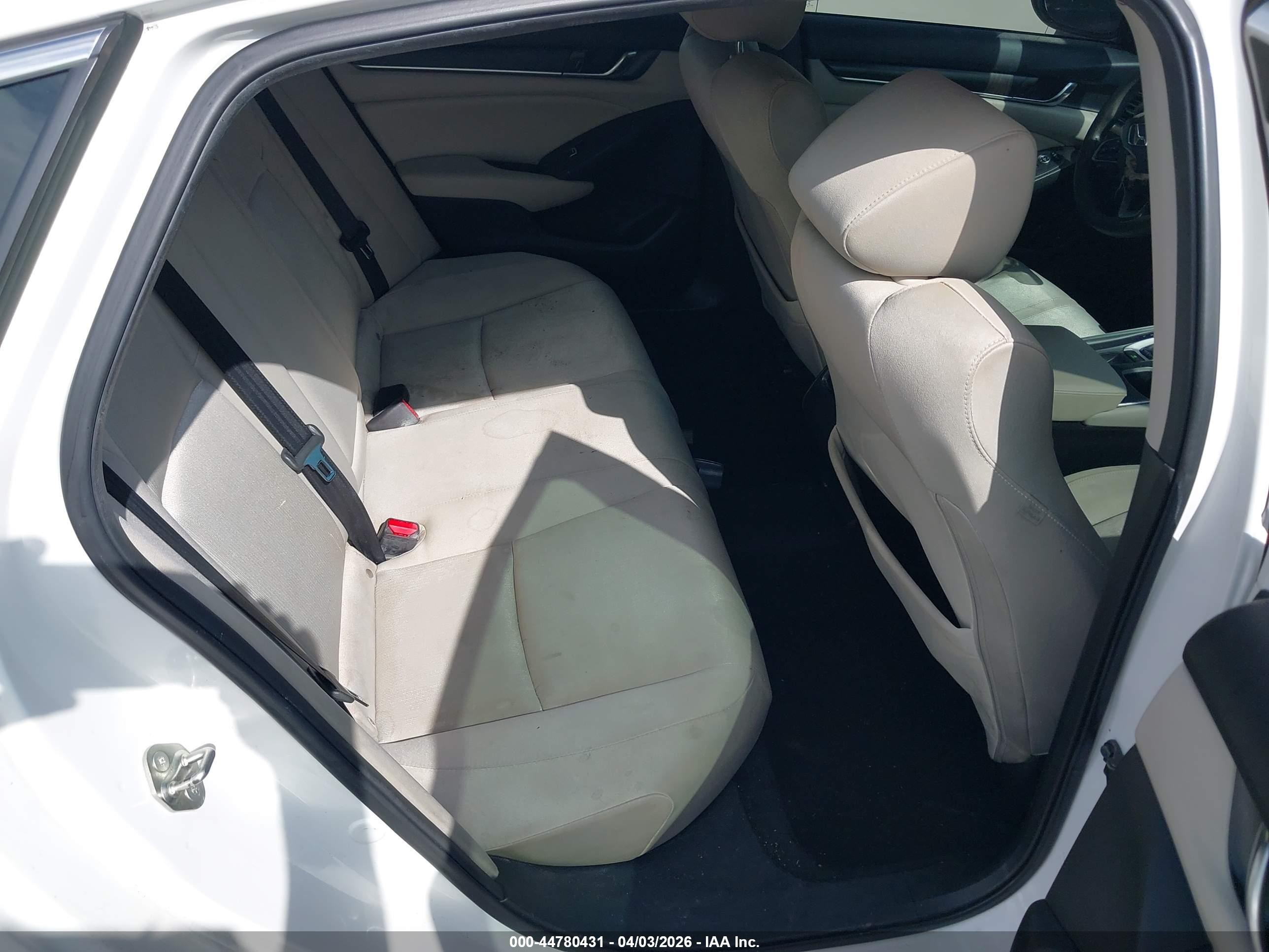 2019 Honda Accord Ex White vin: 1HGCV1F40KA091686