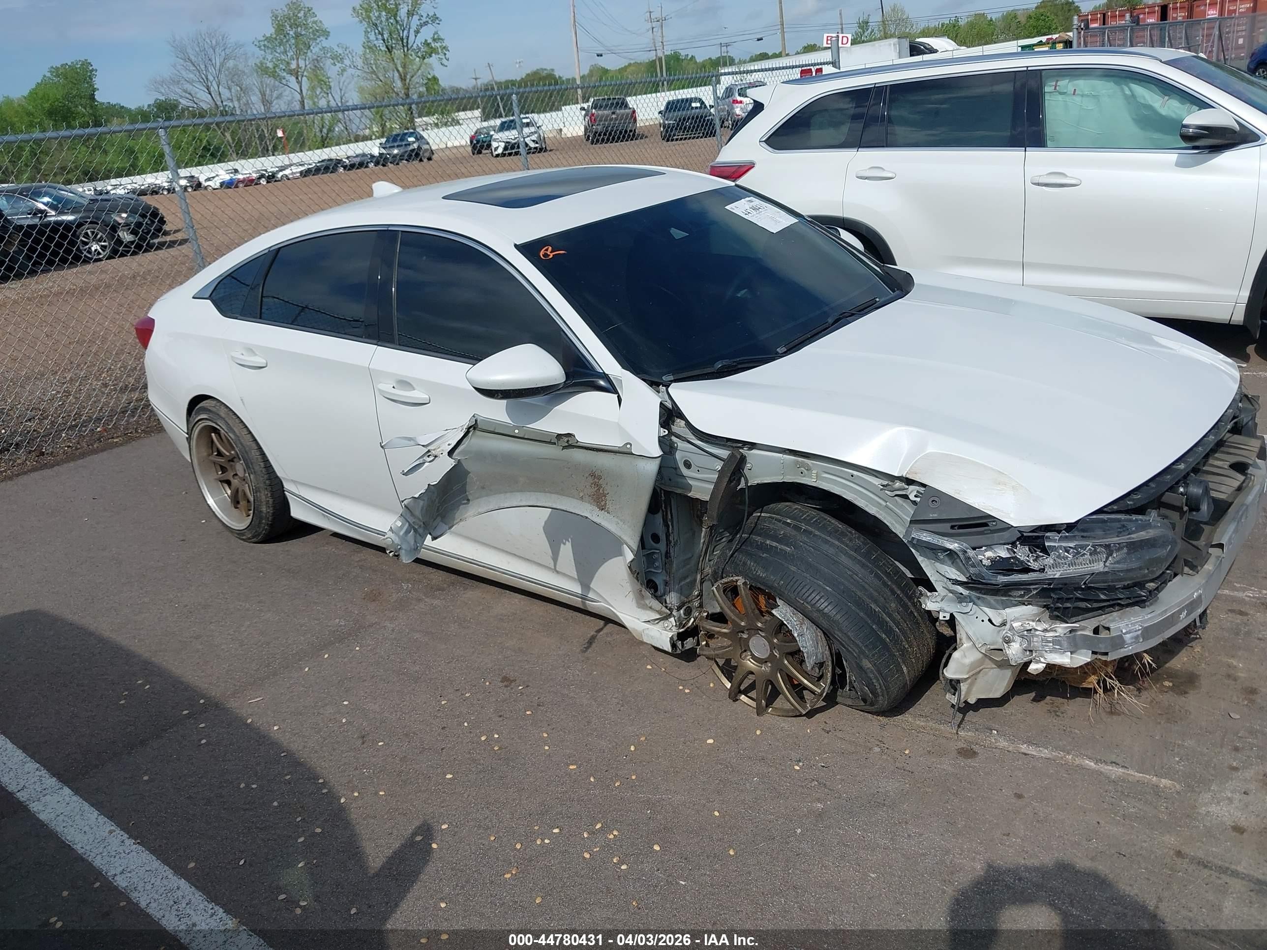 2019 Honda Accord Ex White vin: 1HGCV1F40KA091686
