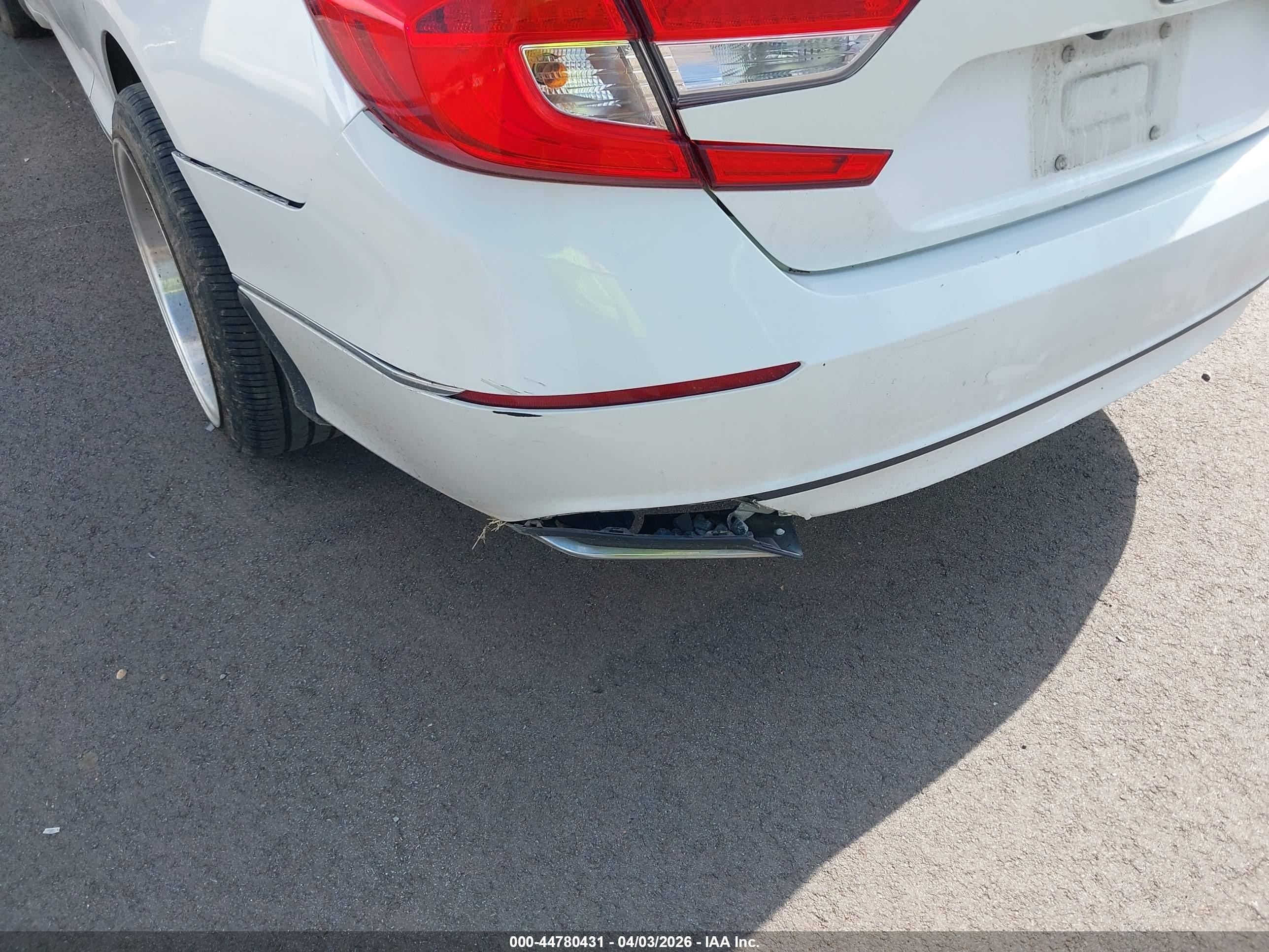 2019 Honda Accord Ex White vin: 1HGCV1F40KA091686
