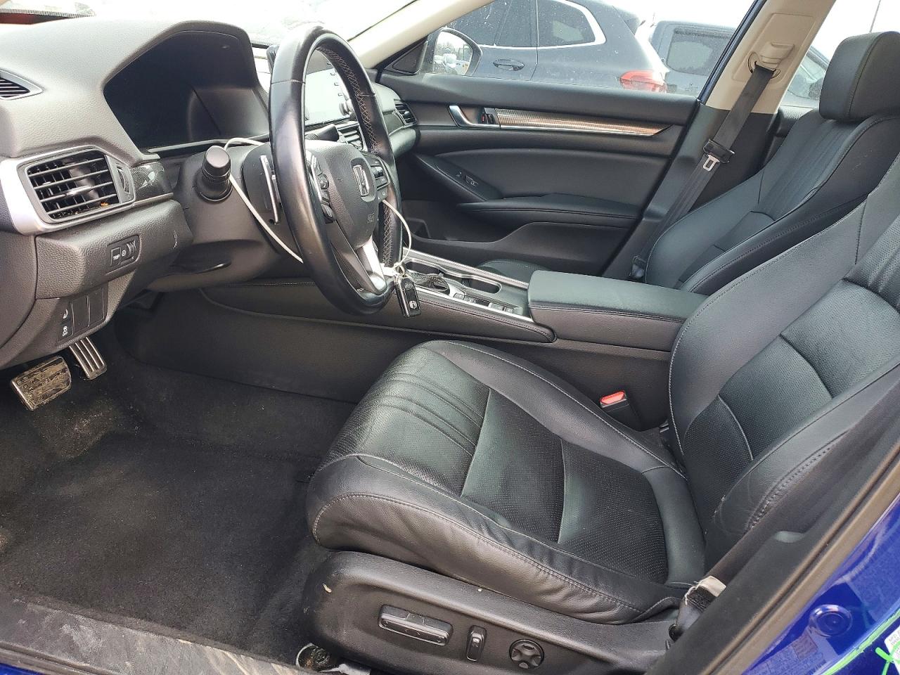 2021 Honda Accord Blue vin: 1HGCV1F40MA091108