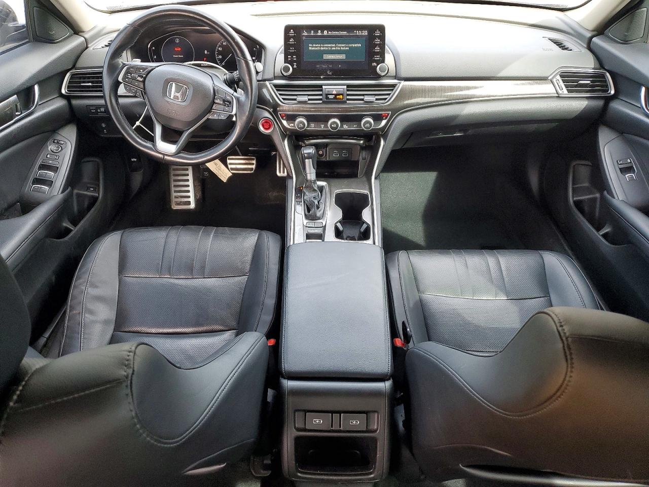 2021 Honda Accord Blue vin: 1HGCV1F40MA091108