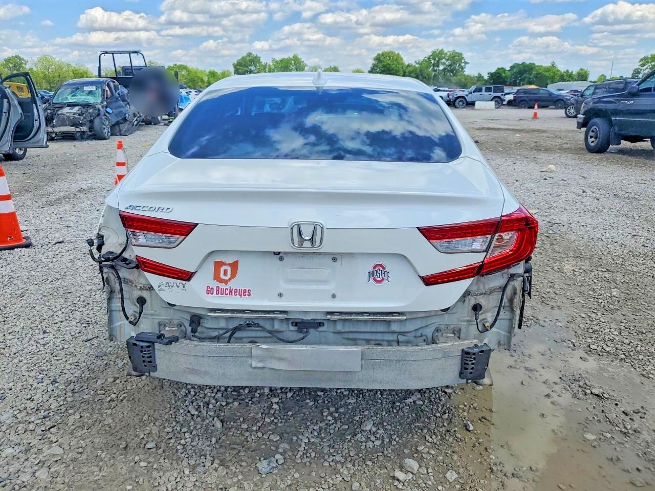 2018 Honda Accord Ex White vin: 1HGCV1F41JA042284