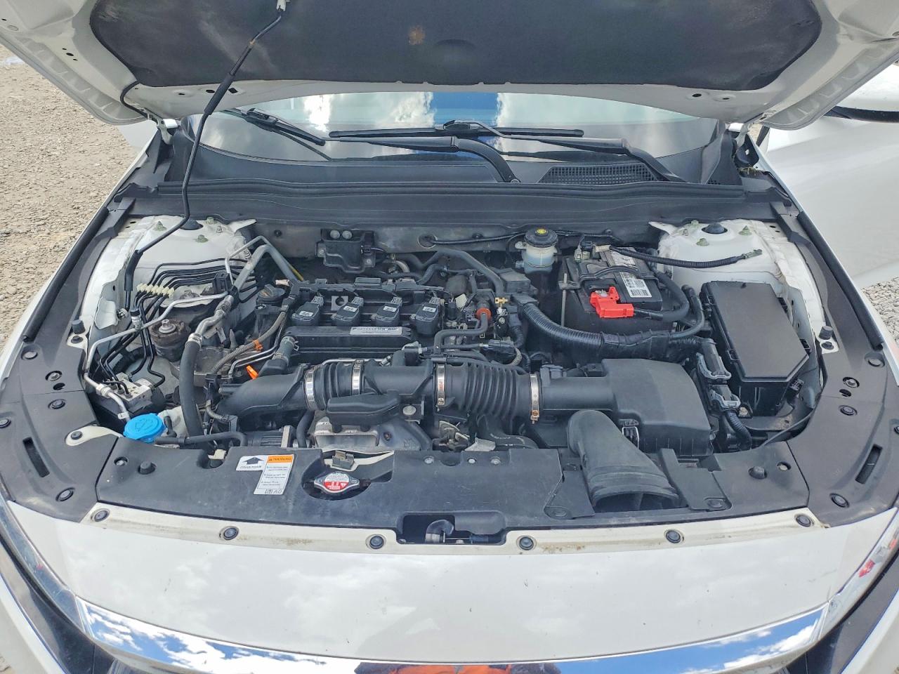 2018 Honda Accord Ex White vin: 1HGCV1F41JA042284