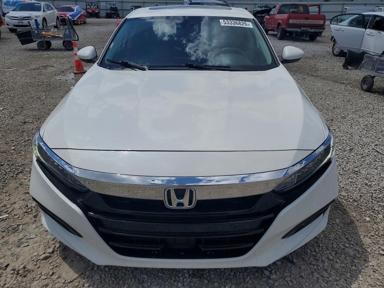 2018 Honda Accord Ex White vin: 1HGCV1F41JA042284
