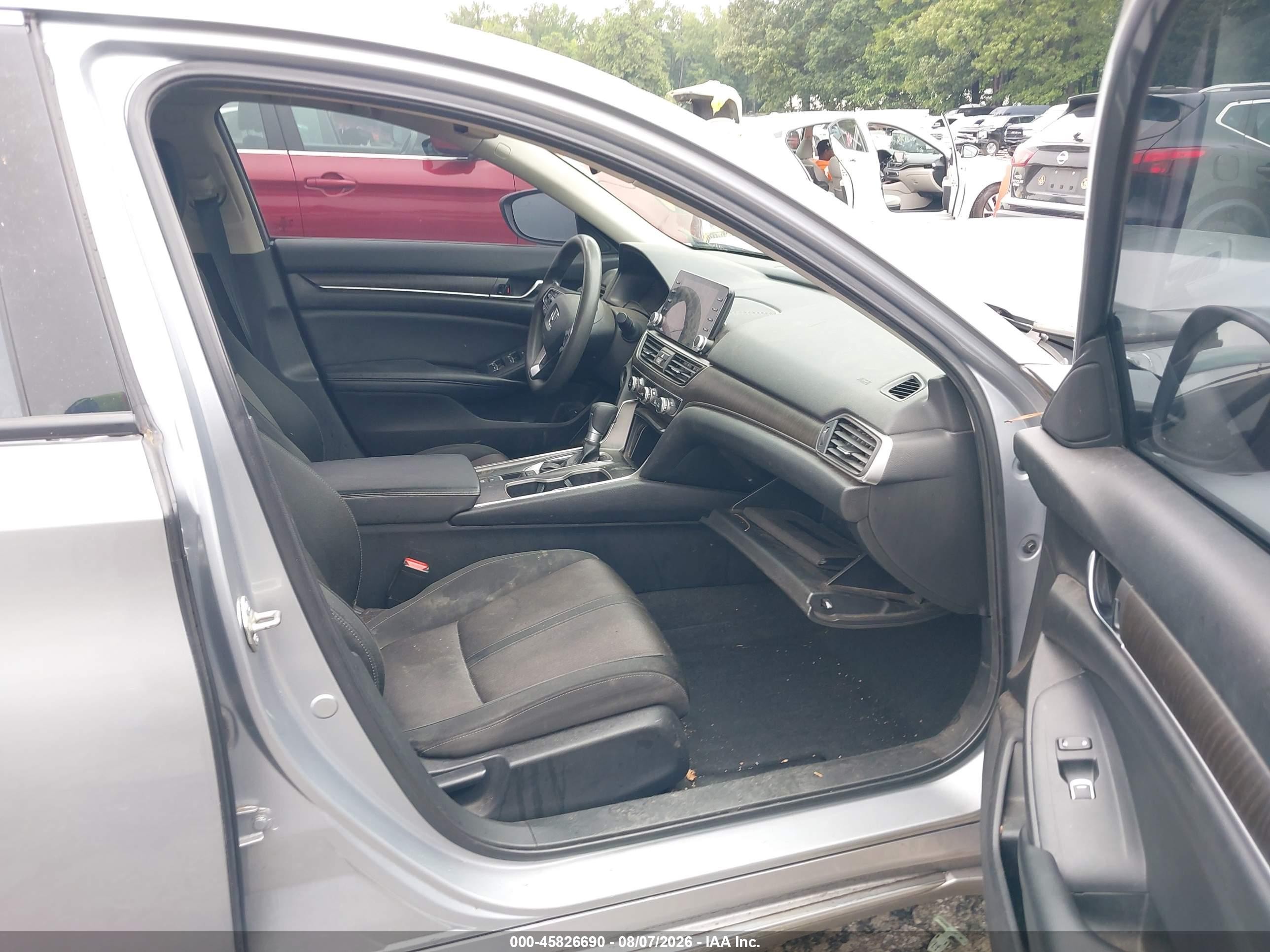 2020 Honda Accord Ex Silver vin: 1HGCV1F41LA039808