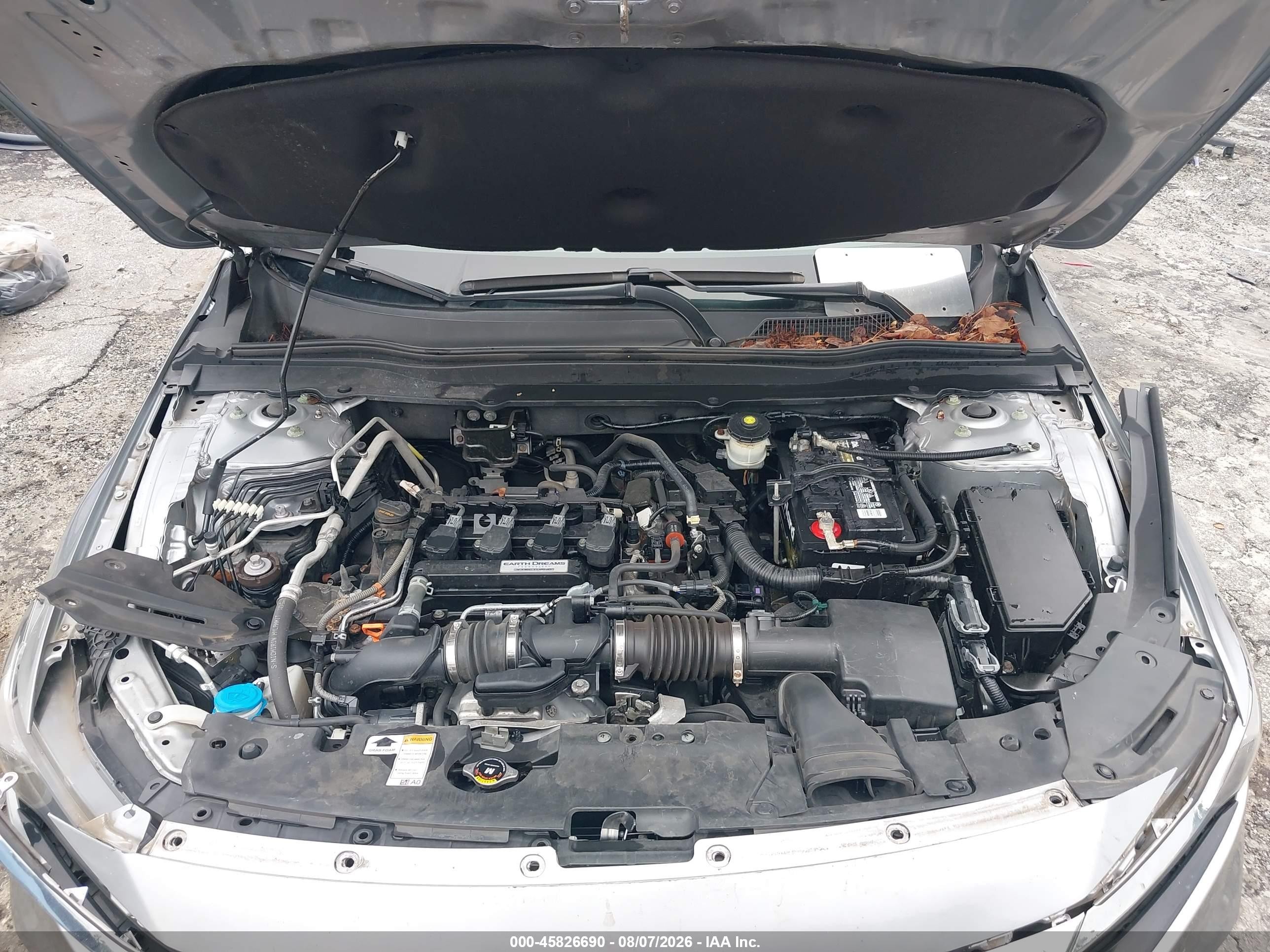 2020 Honda Accord Ex Silver vin: 1HGCV1F41LA039808