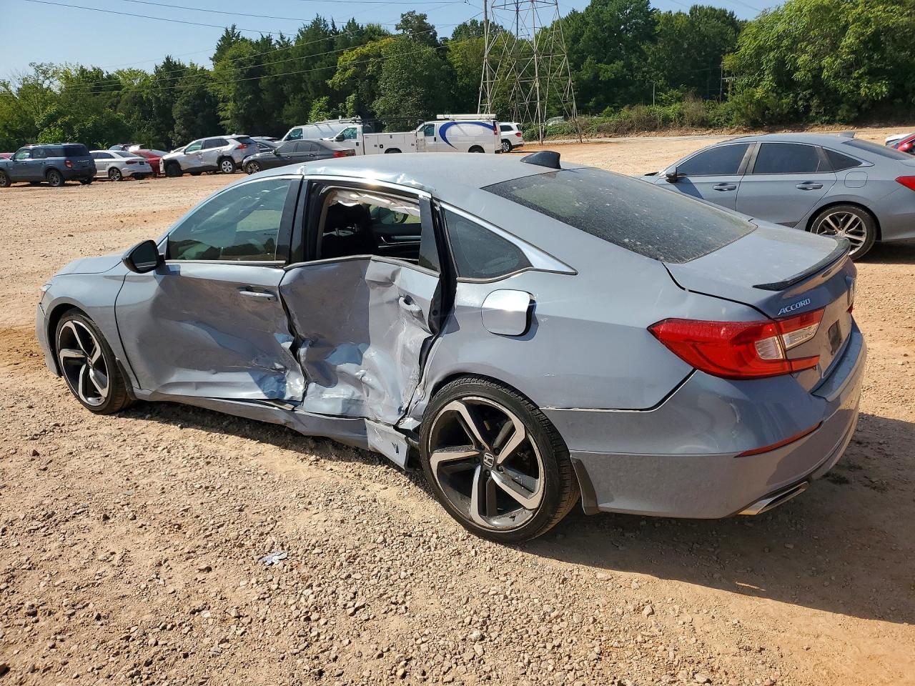2022 Honda Accord Sport Se Gray vin: 1HGCV1F41NA016547