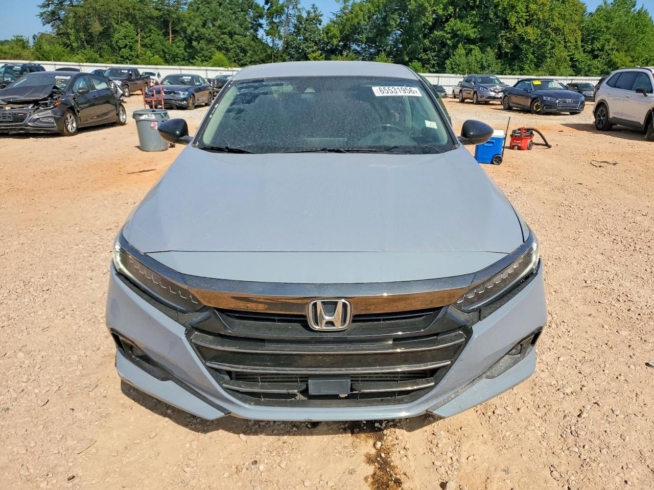 2022 Honda Accord Sport Se Gray vin: 1HGCV1F41NA016547