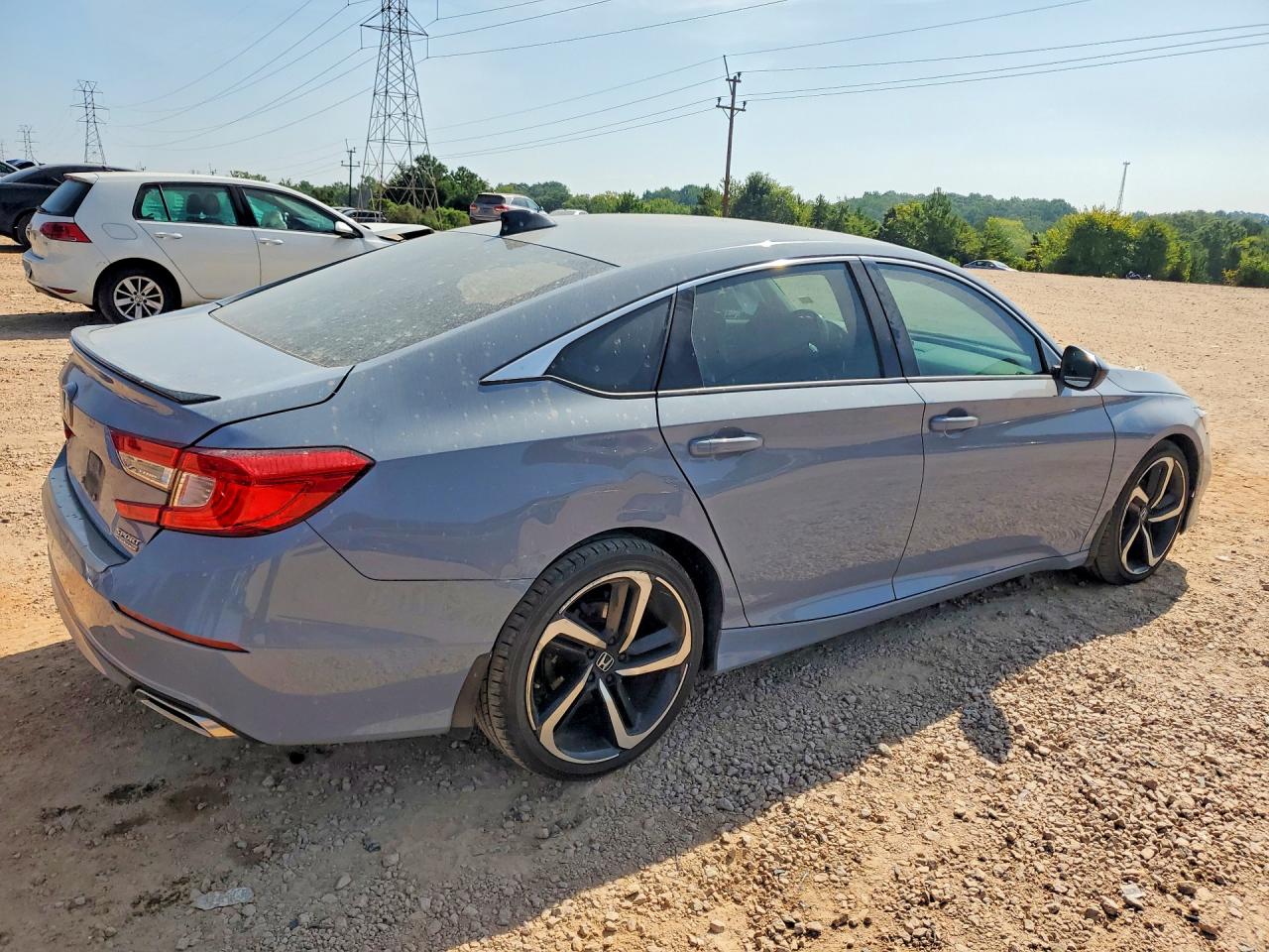 2022 Honda Accord Sport Se Gray vin: 1HGCV1F41NA016547