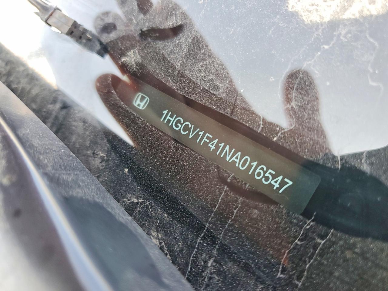 2022 Honda Accord Sport Se Gray vin: 1HGCV1F41NA016547