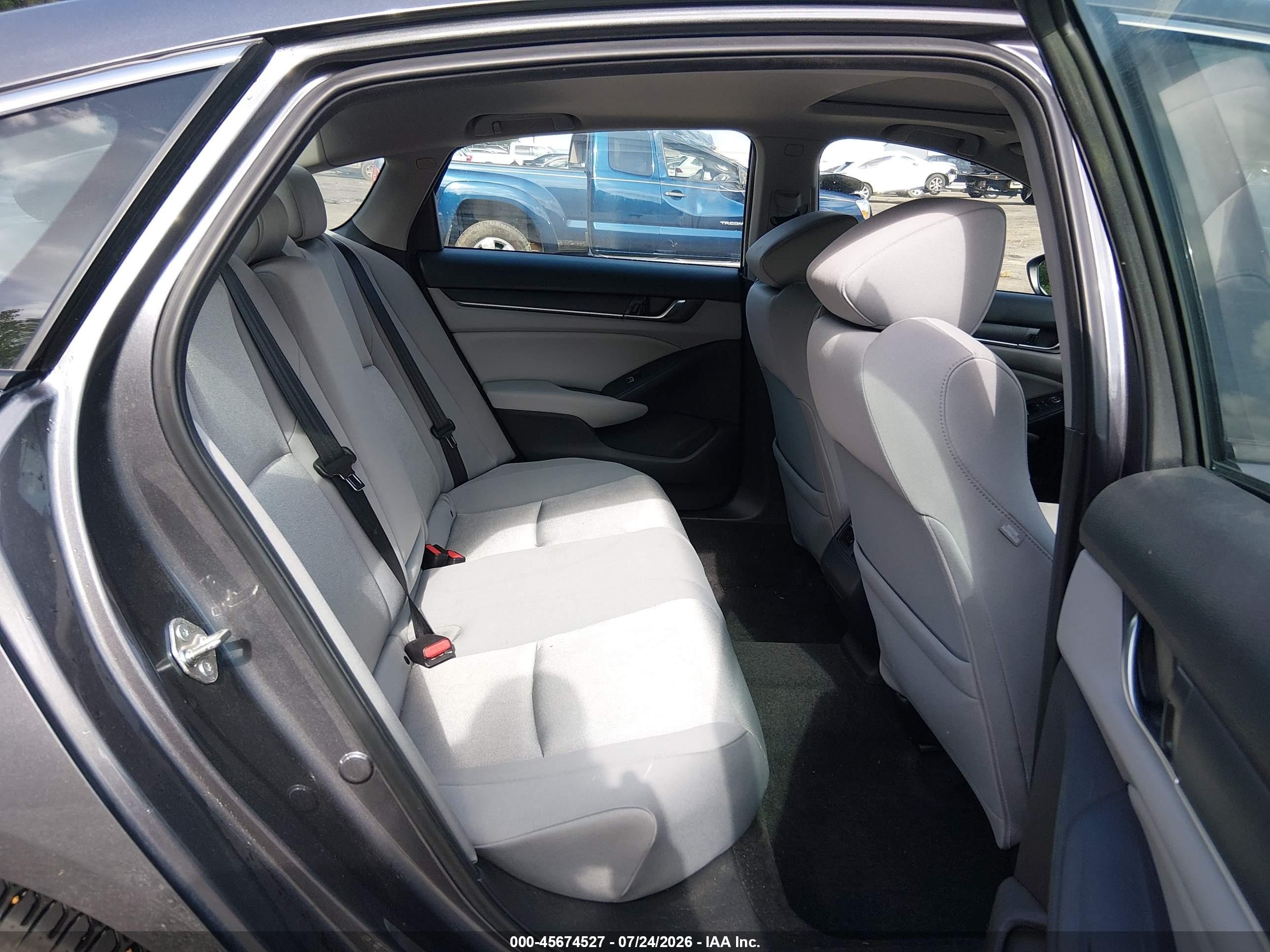 2018 Honda Accord Ex Gray vin: 1HGCV1F42JA062589