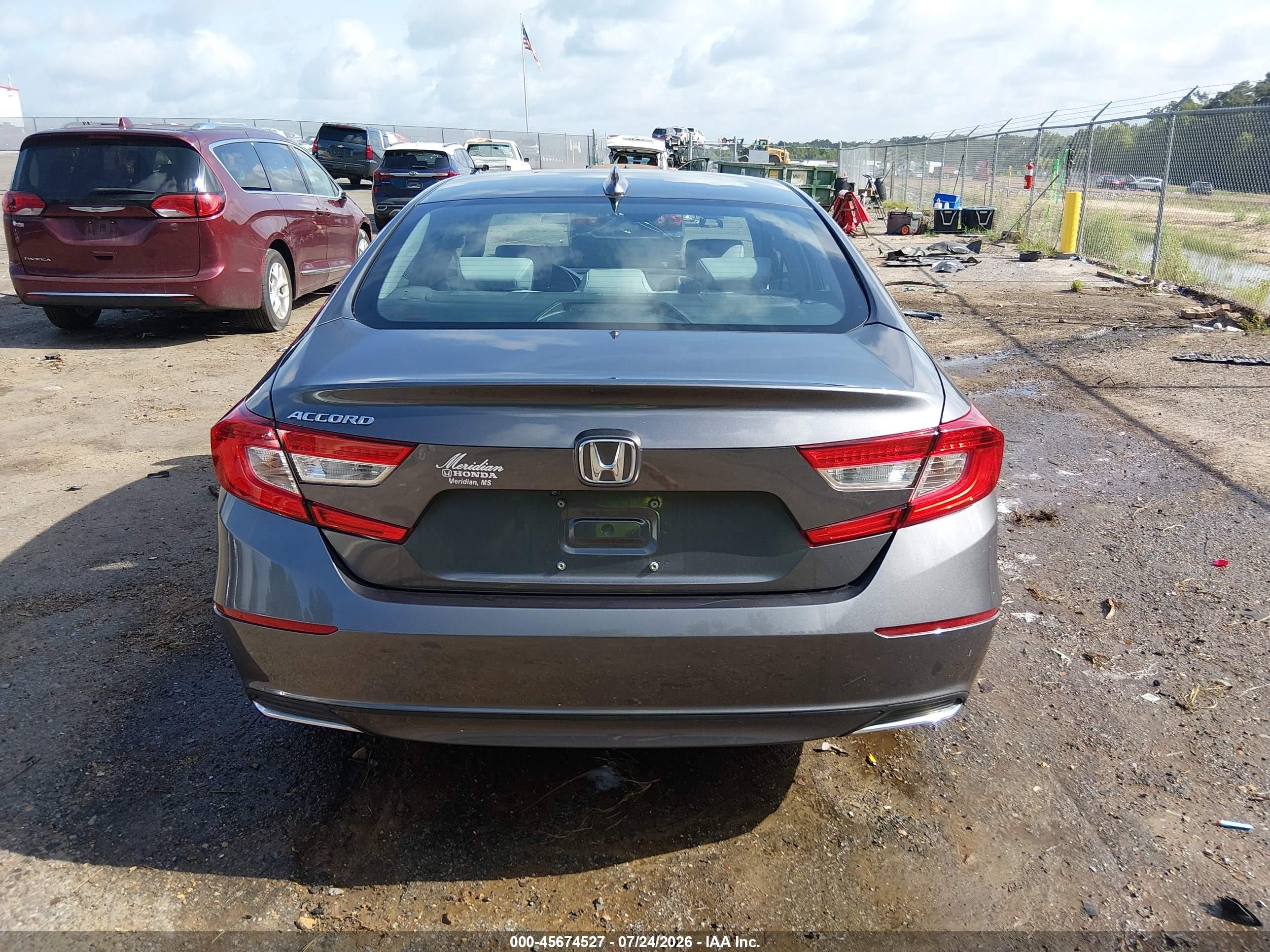 2018 Honda Accord Ex Gray vin: 1HGCV1F42JA062589