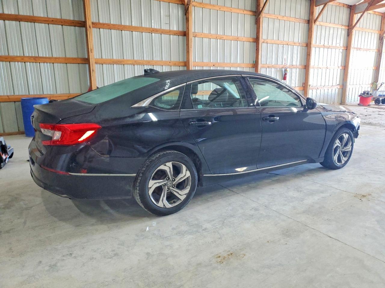 2018 Honda Accord Ex Черный vin: 1HGCV1F42JA065959