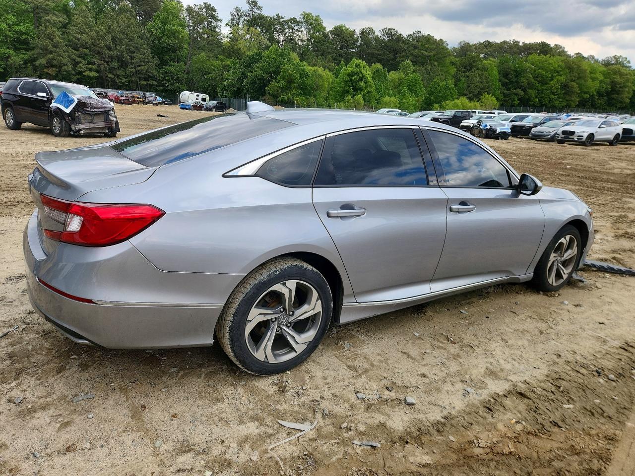 2018 Honda Accord Ex Silver vin: 1HGCV1F42JA171344