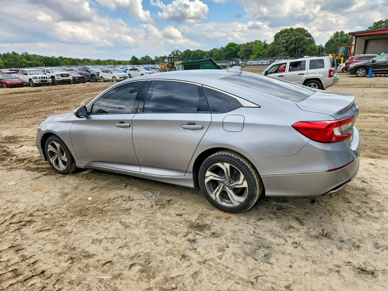 2018 Honda Accord Ex Silver vin: 1HGCV1F42JA171344