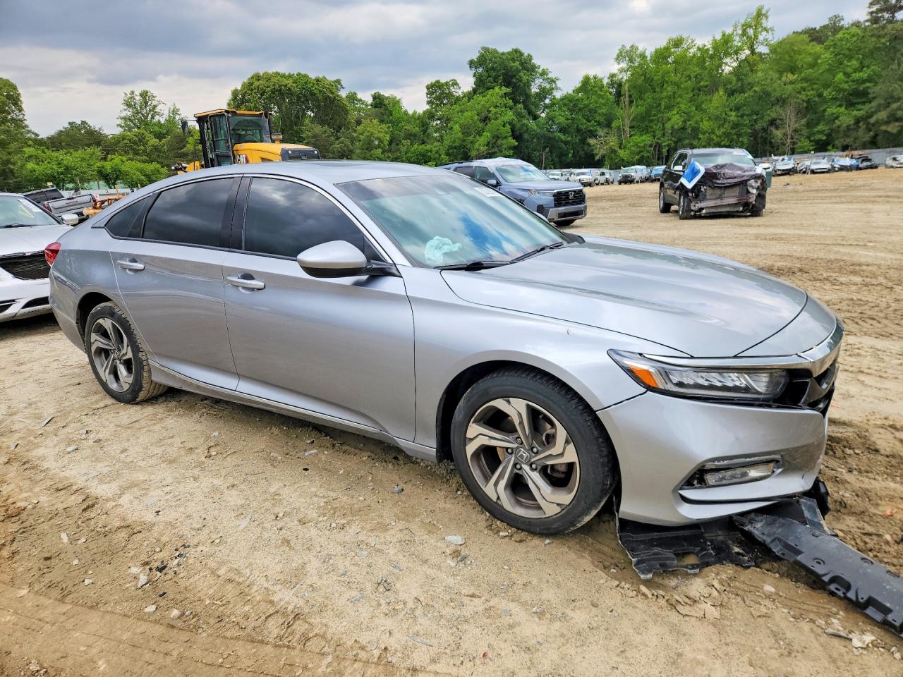 2018 Honda Accord Ex Silver vin: 1HGCV1F42JA171344