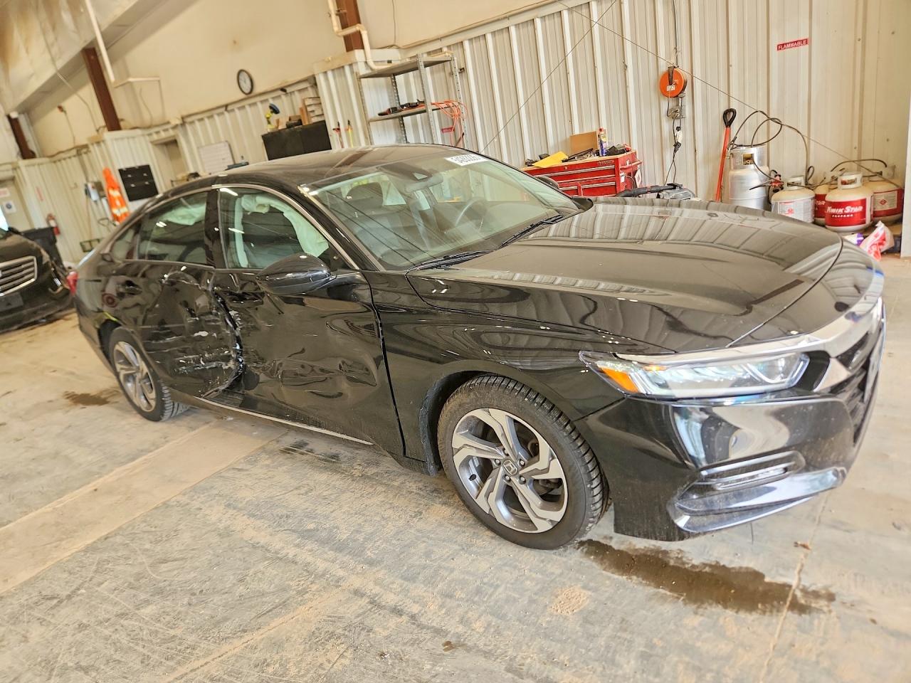 2019 Honda Accord Ex Black vin: 1HGCV1F42KA005584