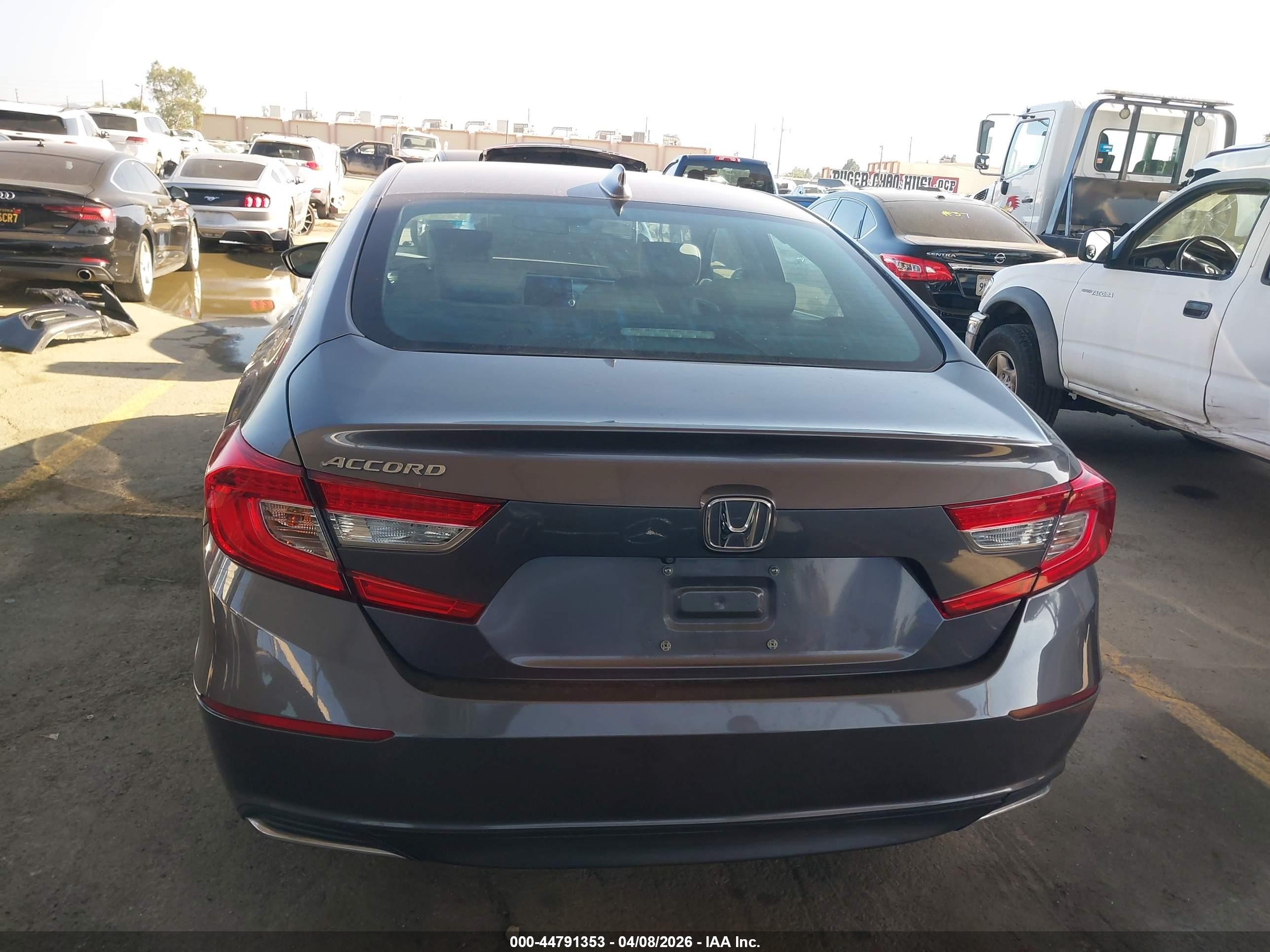 2020 Honda Accord Ex Gray vin: 1HGCV1F42LA020863