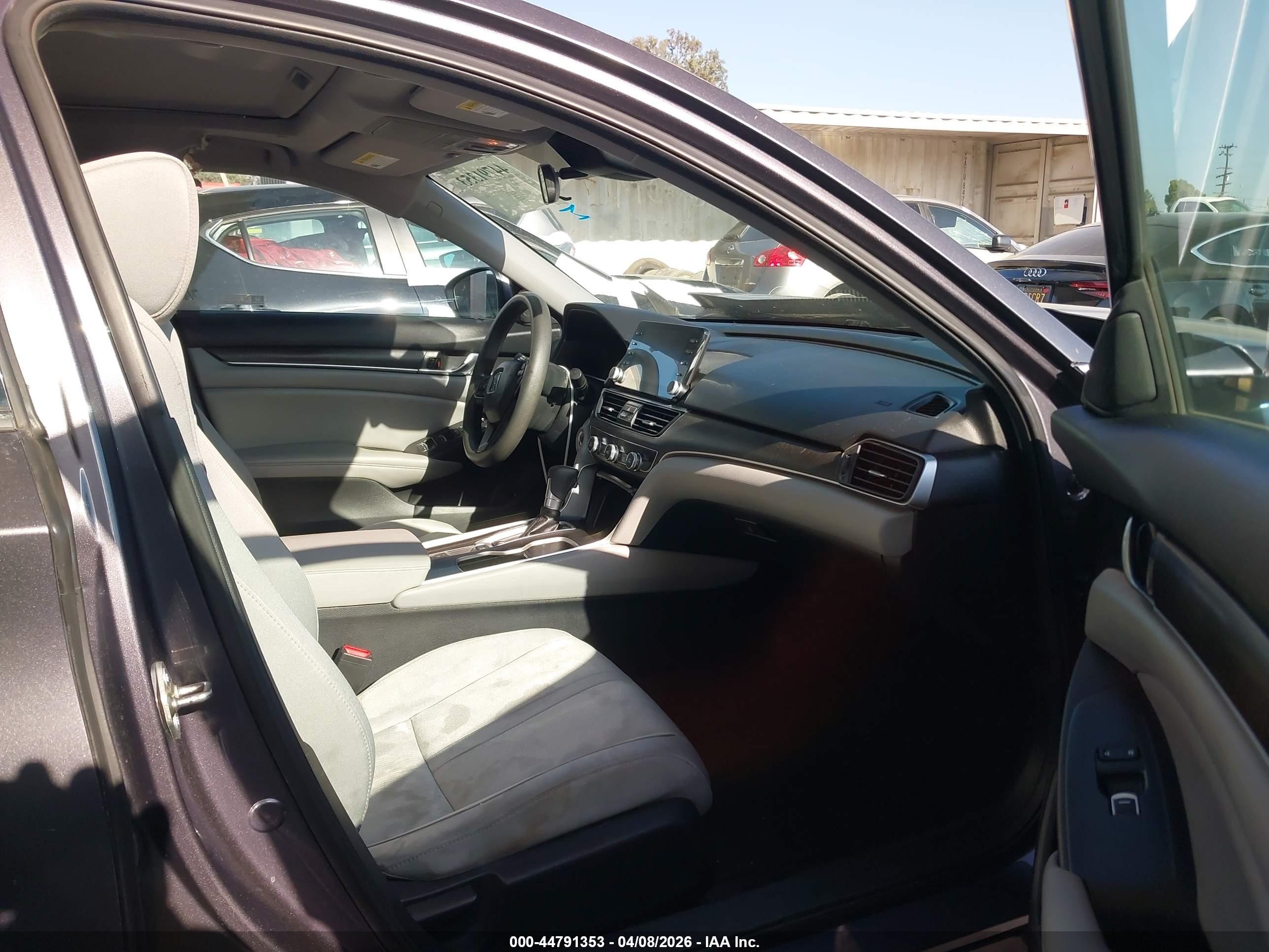 2020 Honda Accord Ex Gray vin: 1HGCV1F42LA020863