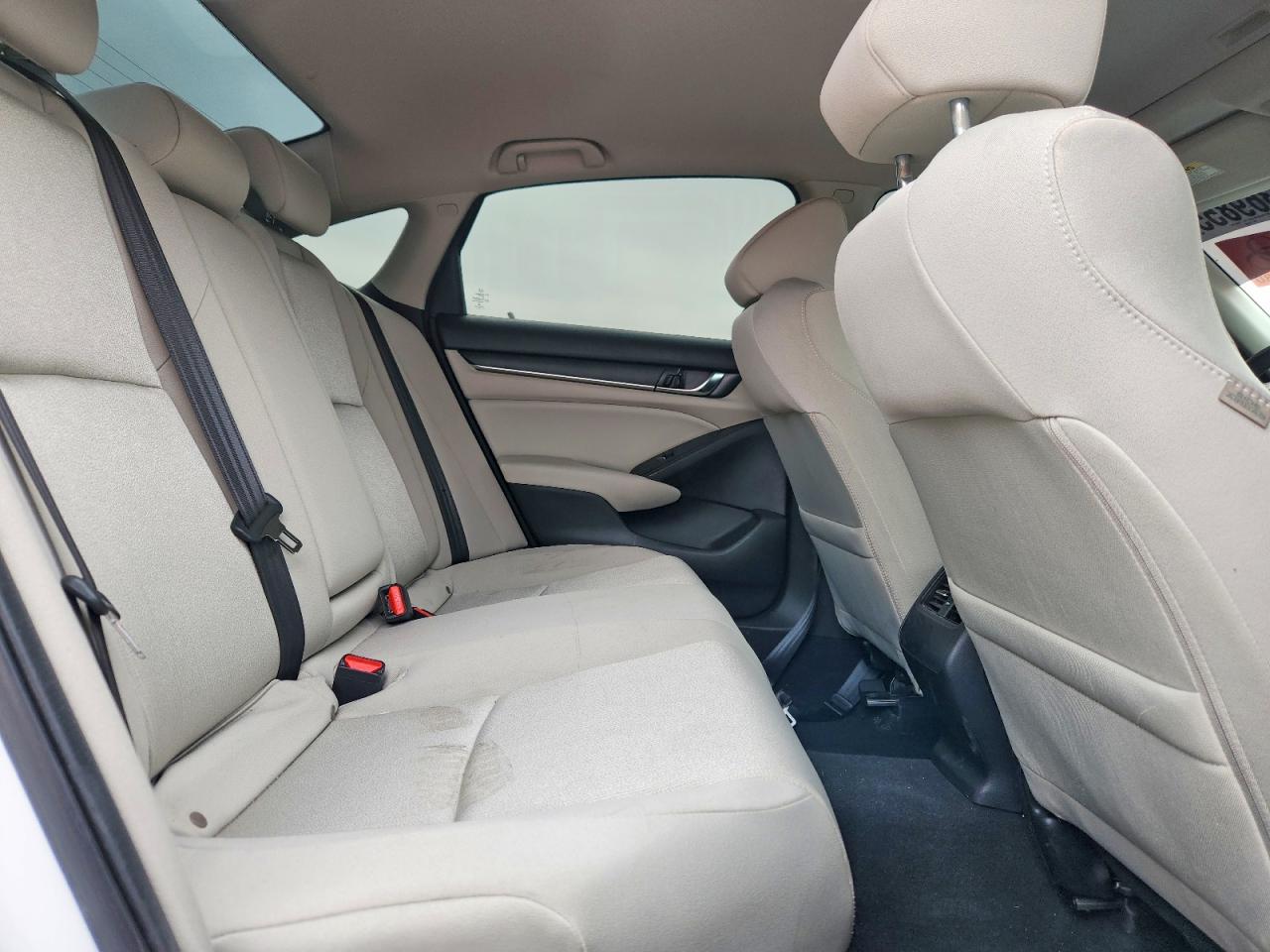 2018 Honda Accord Ex White vin: 1HGCV1F43JA143262