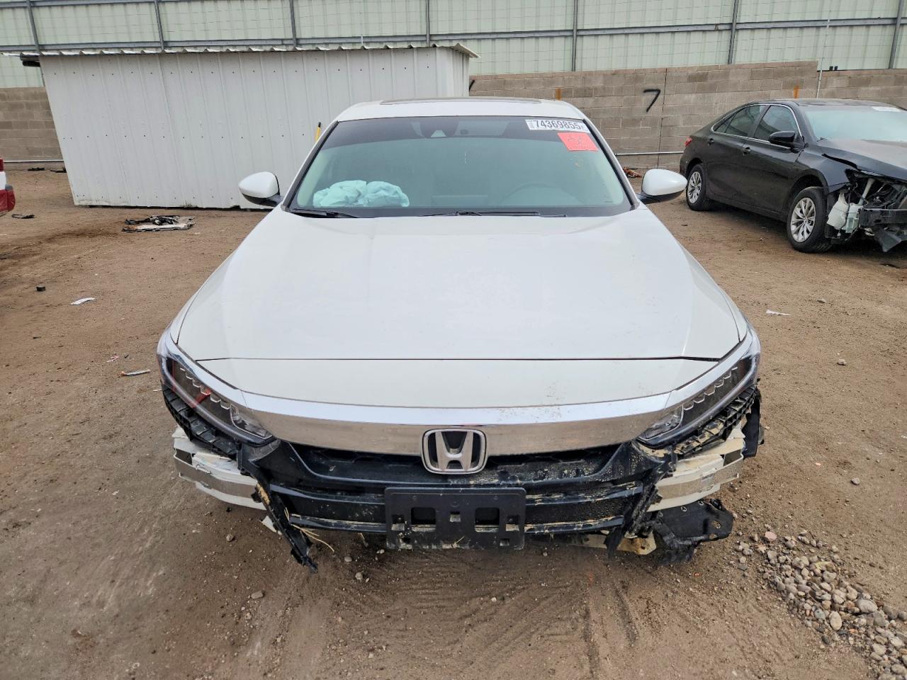 2018 Honda Accord Ex White vin: 1HGCV1F43JA143262