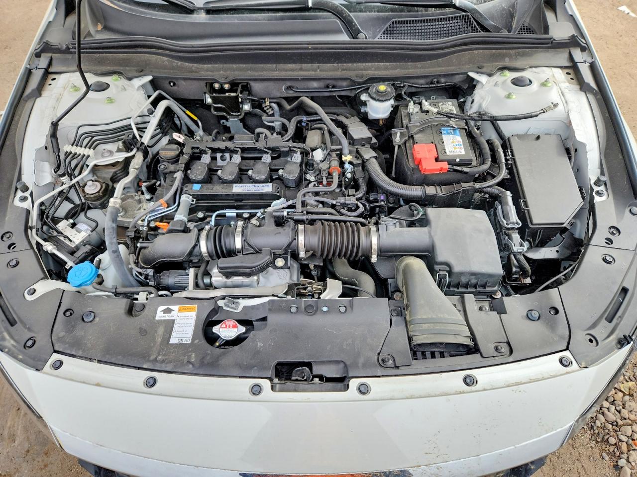 2018 Honda Accord Ex White vin: 1HGCV1F43JA143262