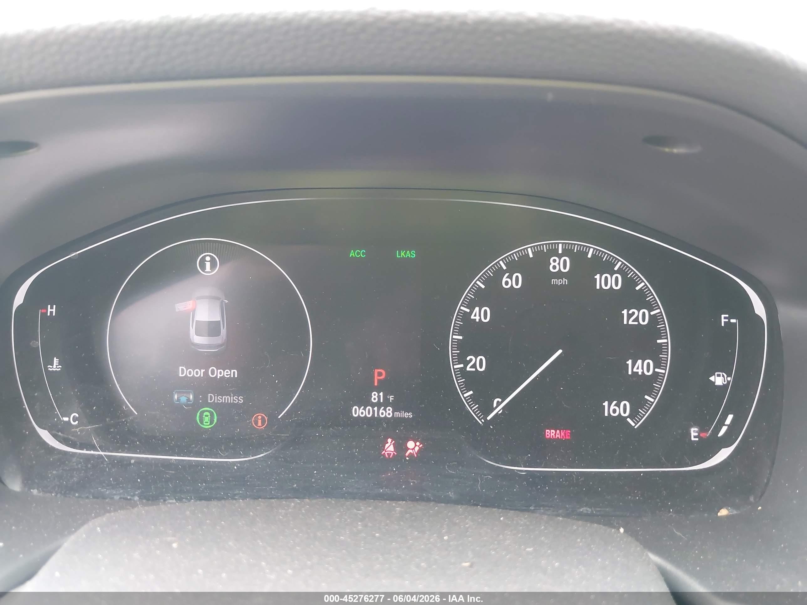 2019 Honda Accord Ex Black vin: 1HGCV1F43KA083484