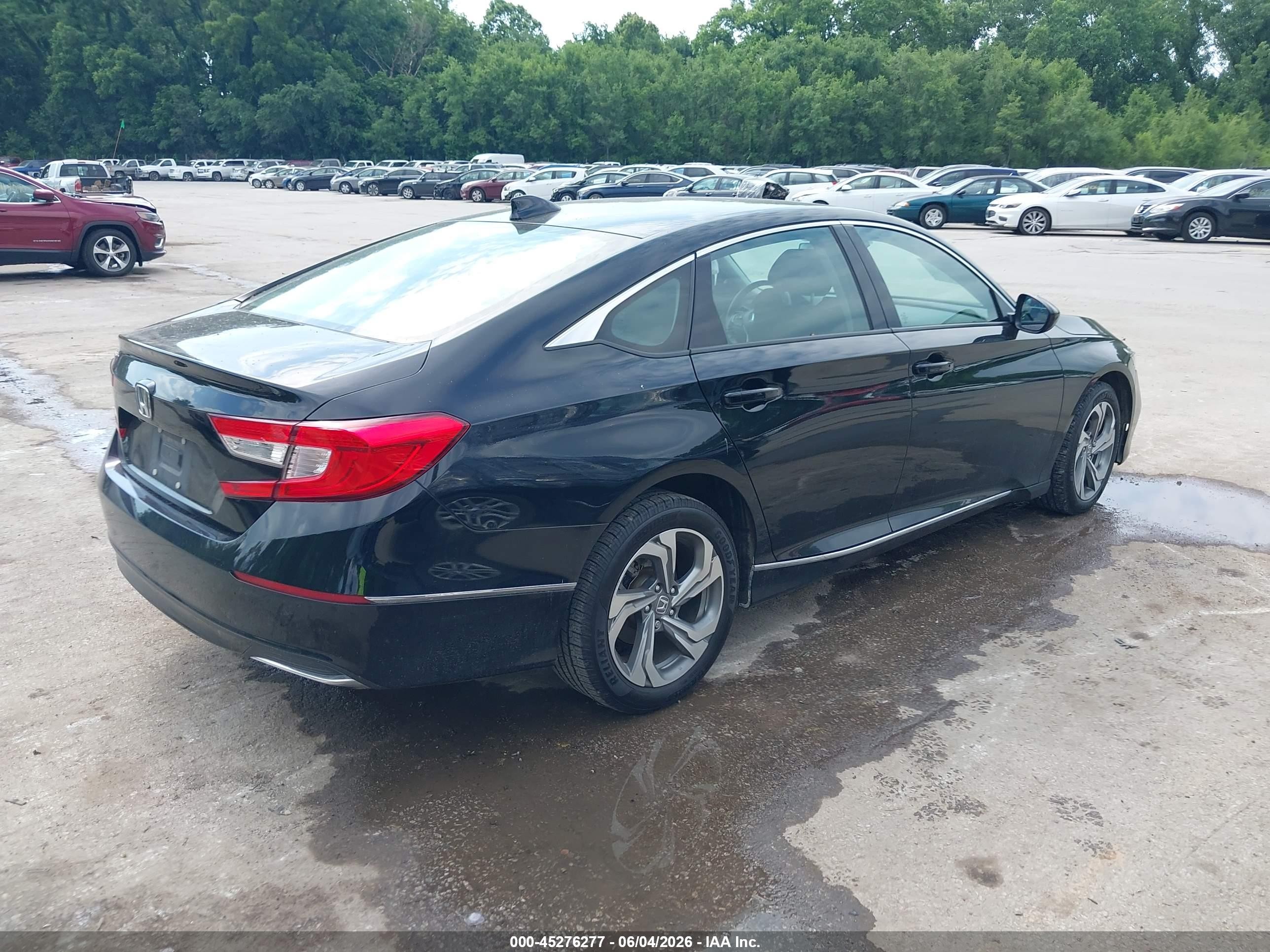 2019 Honda Accord Ex Black vin: 1HGCV1F43KA083484
