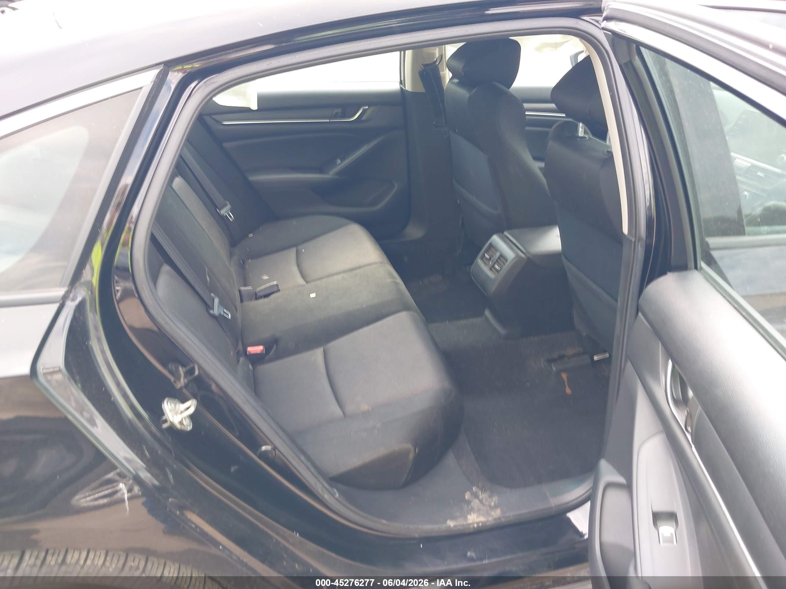 2019 Honda Accord Ex Black vin: 1HGCV1F43KA083484