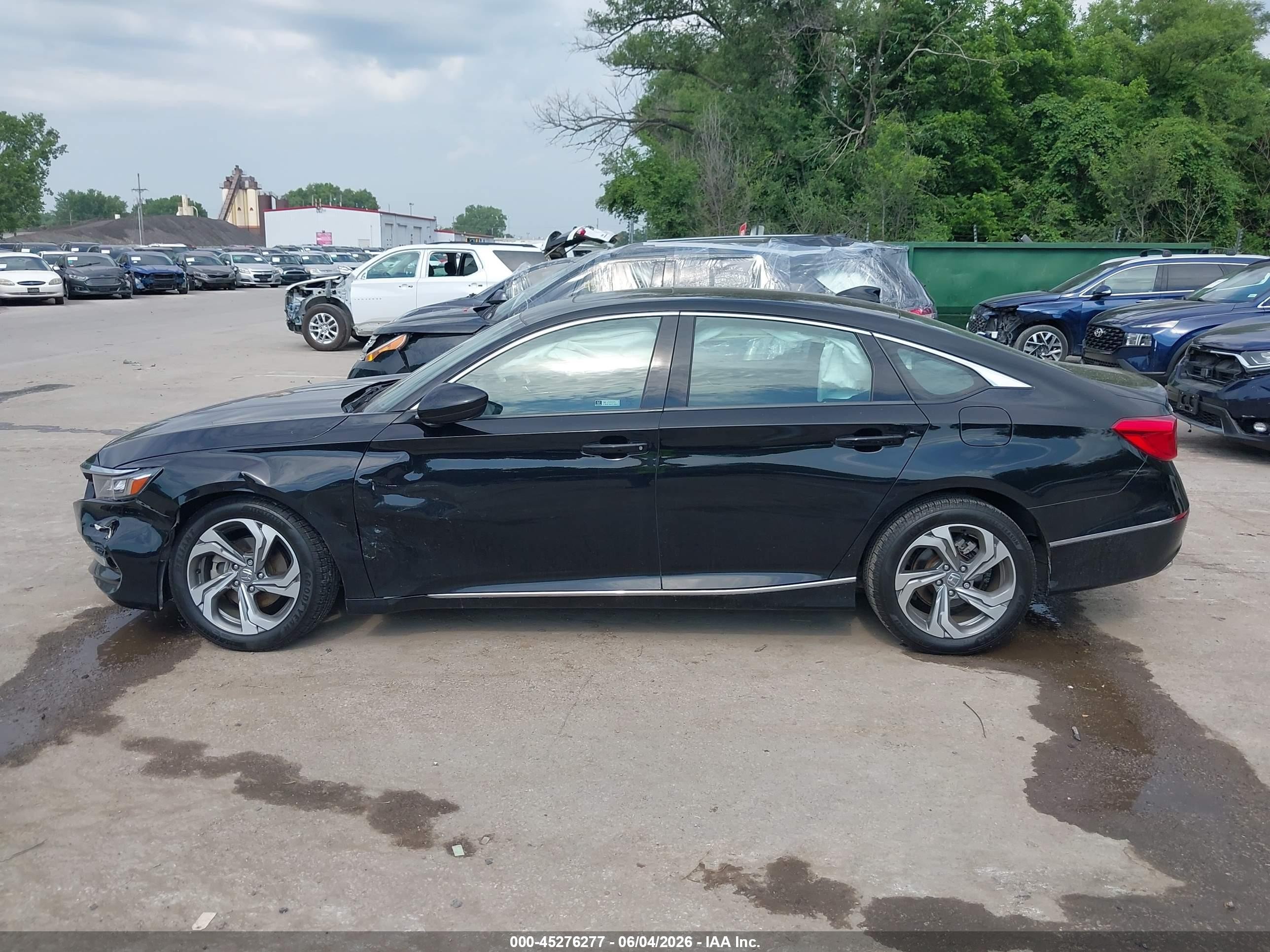 2019 Honda Accord Ex Black vin: 1HGCV1F43KA083484