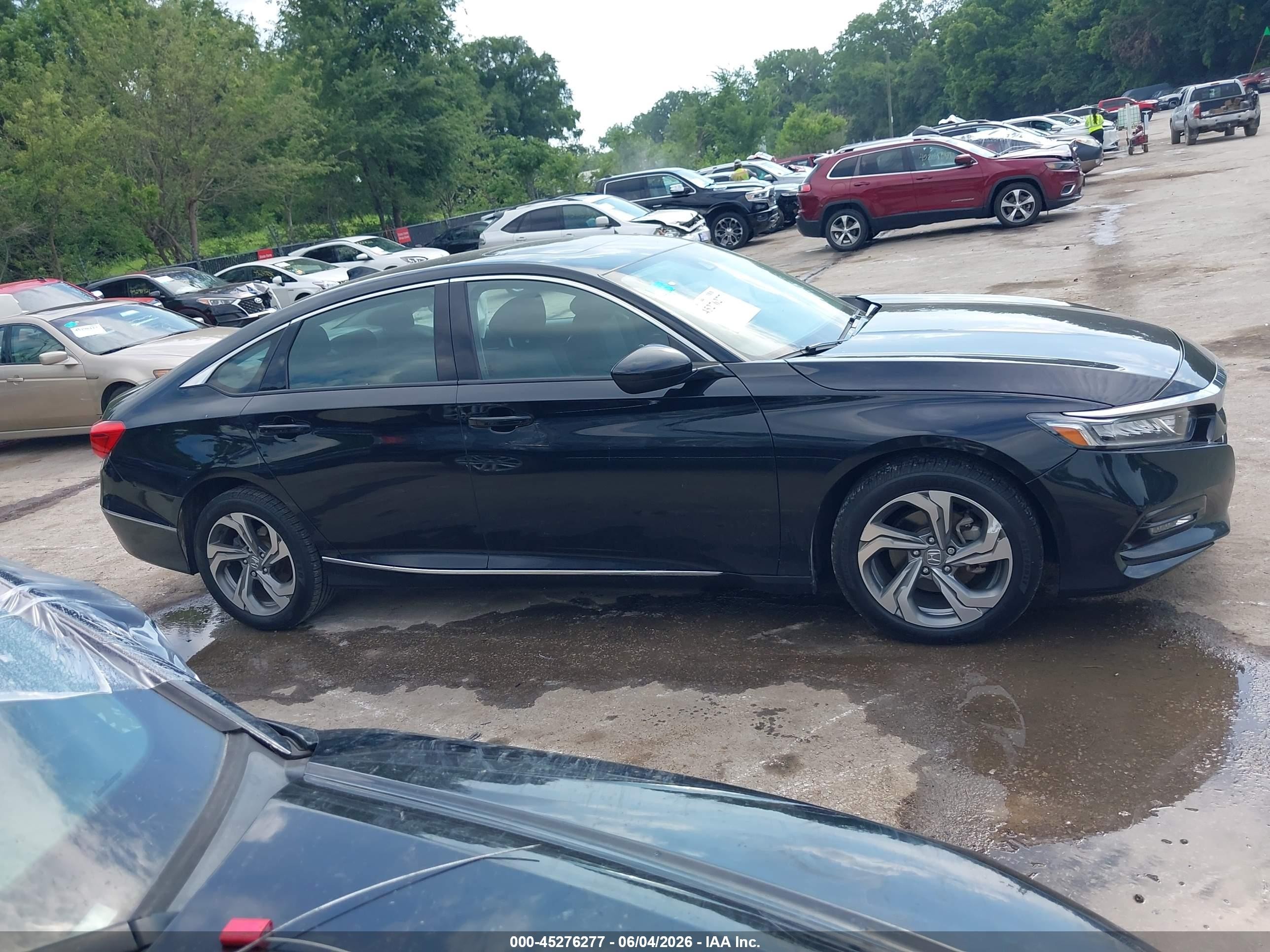 2019 Honda Accord Ex Black vin: 1HGCV1F43KA083484