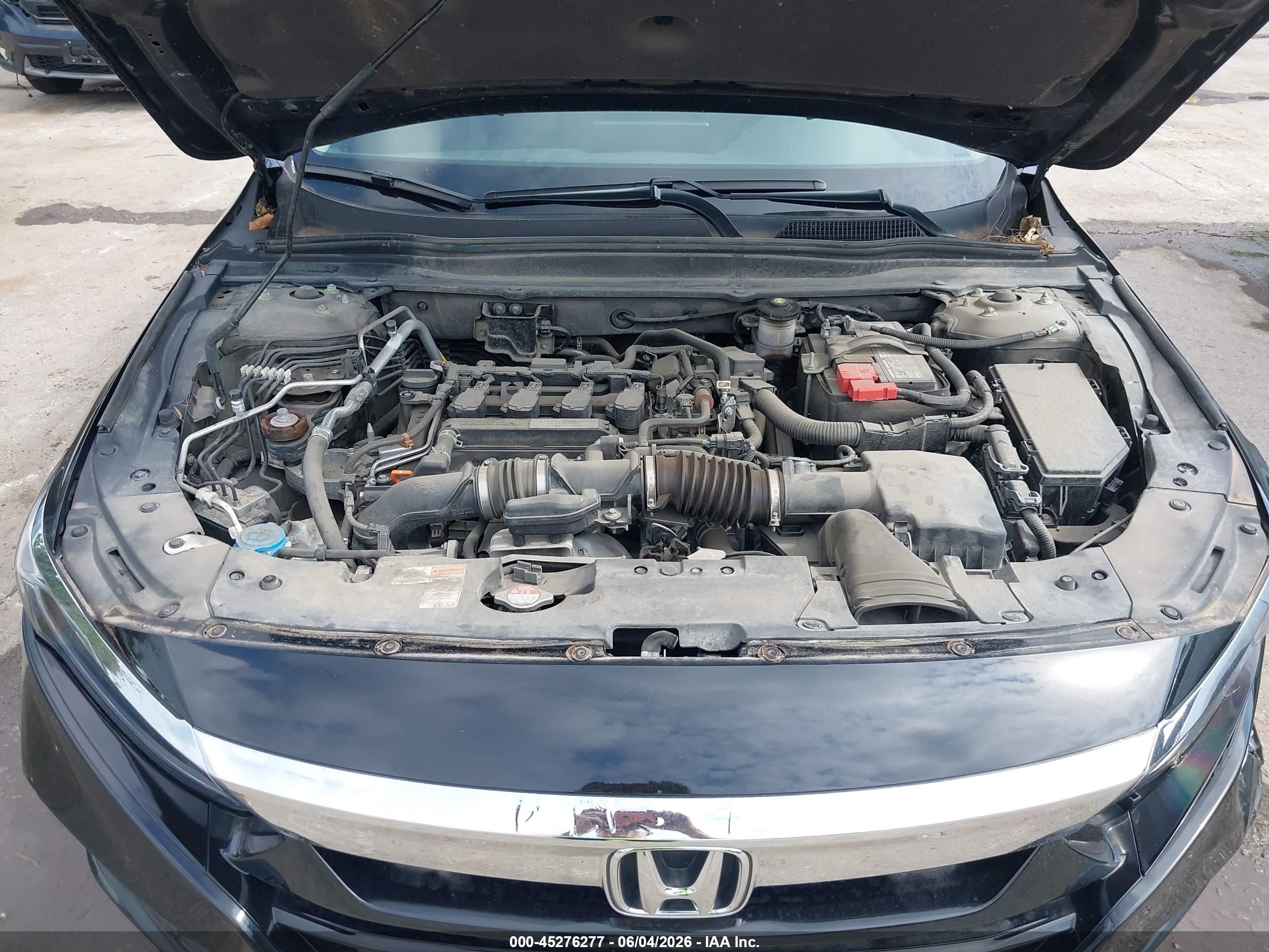 2019 Honda Accord Ex Black vin: 1HGCV1F43KA083484