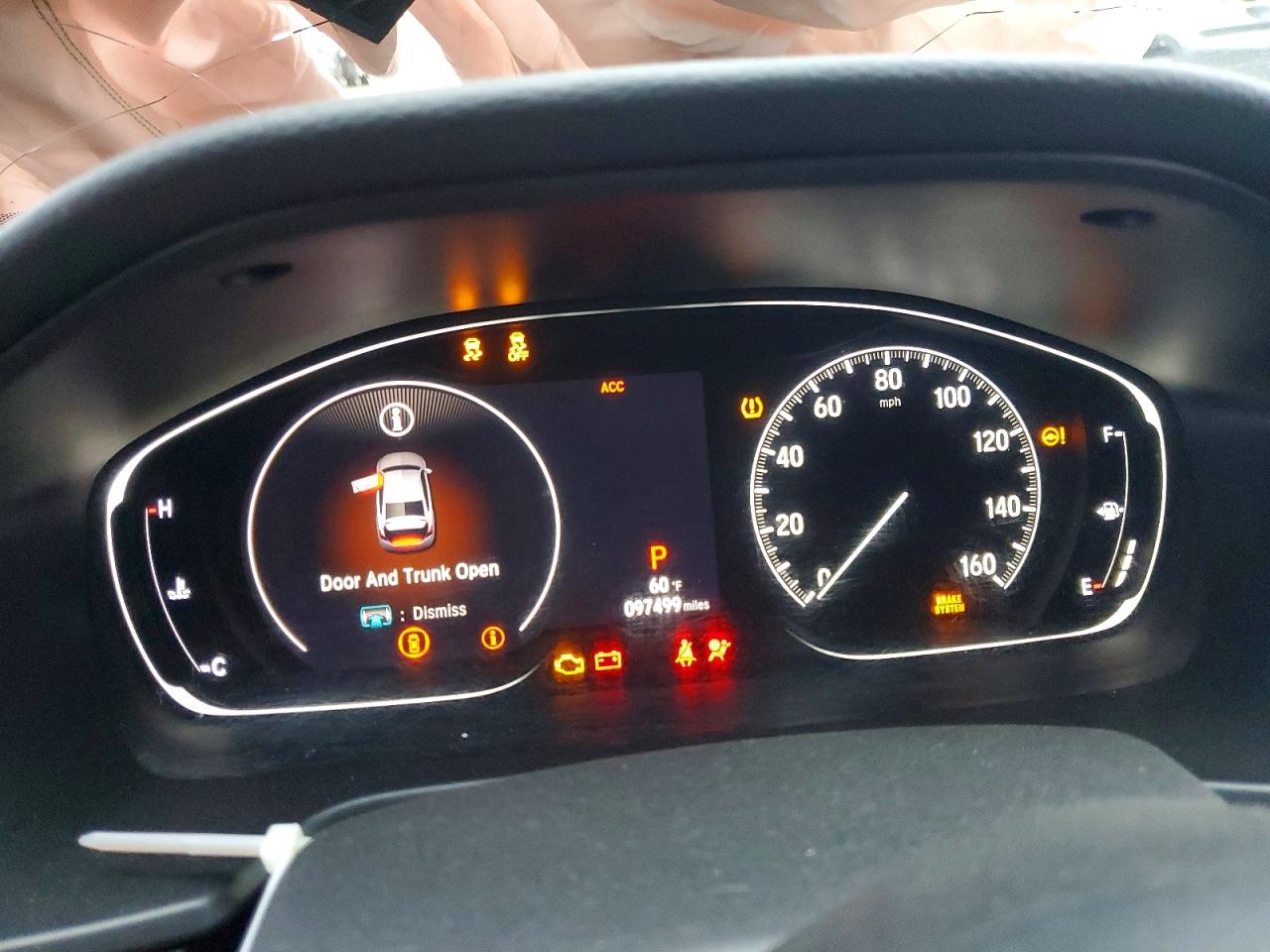 2020 Honda Accord Ex Gray vin: 1HGCV1F43LA034870