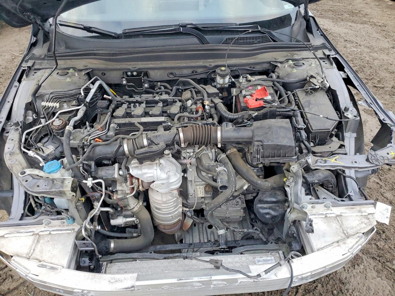2020 Honda Accord Ex Gray vin: 1HGCV1F43LA034870