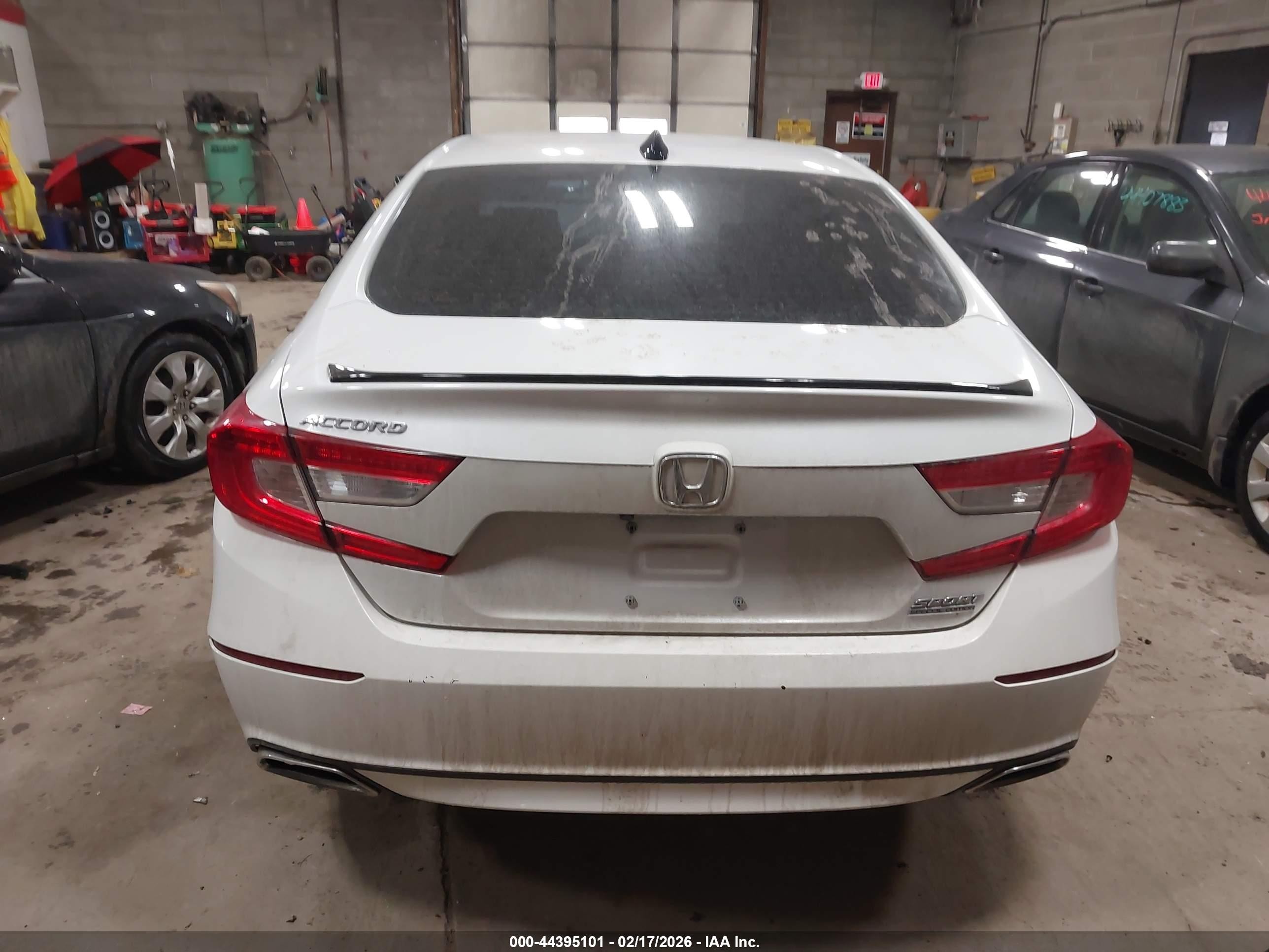 2021 Honda Accord Sport Special Edition White vin: 1HGCV1F43MA072407