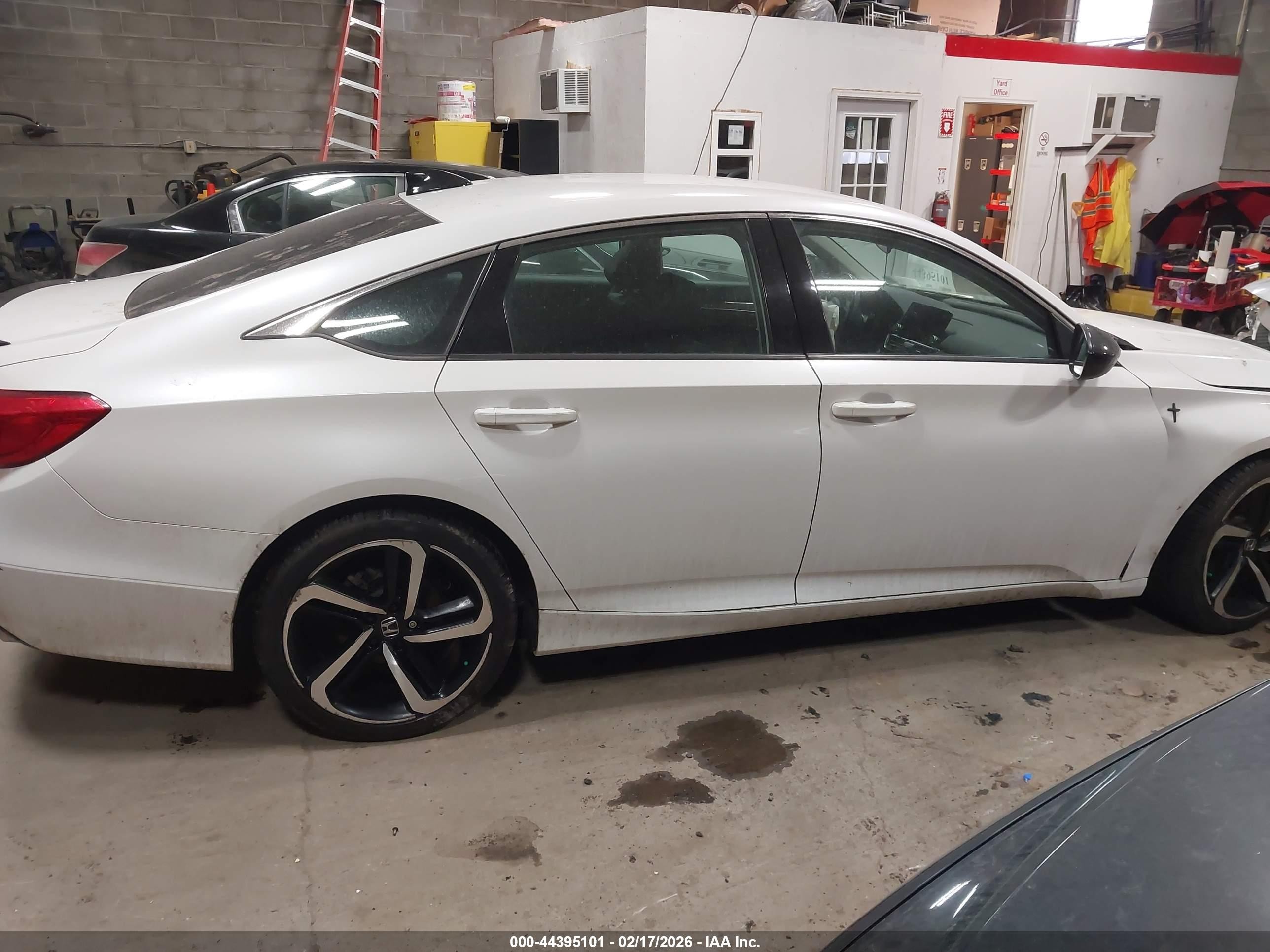 2021 Honda Accord Sport Special Edition White vin: 1HGCV1F43MA072407