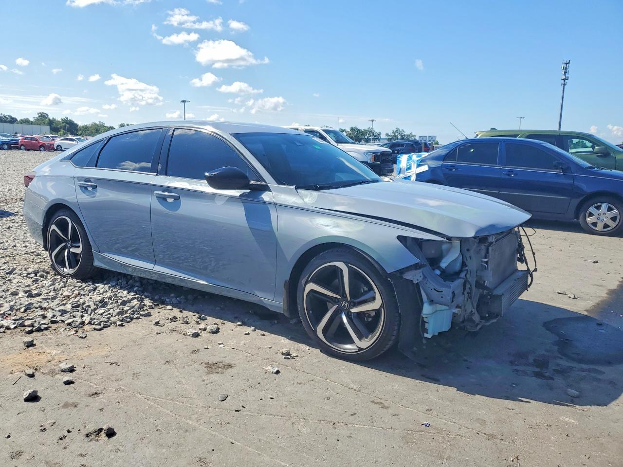 2021 Honda Accord Sport Se Gray vin: 1HGCV1F44MA066535
