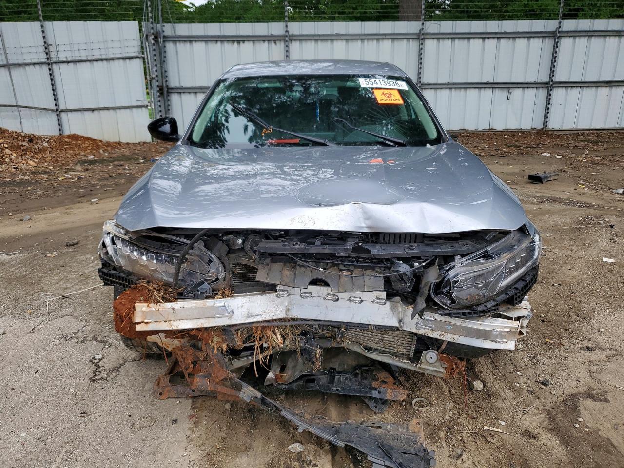 2022 Honda Accord Sport Se Silver vin: 1HGCV1F44NA035898