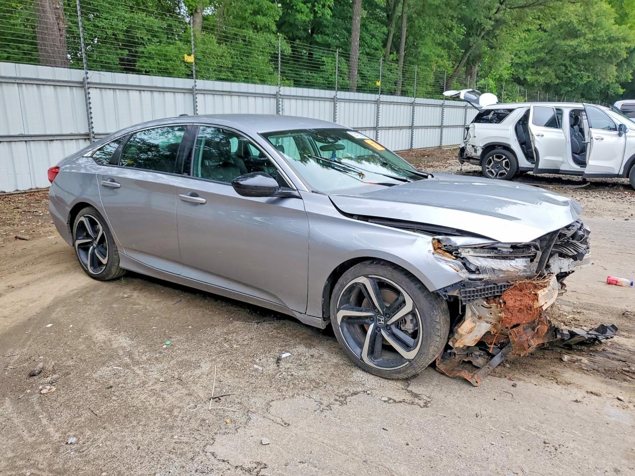 2022 Honda Accord Sport Se Silver vin: 1HGCV1F44NA035898