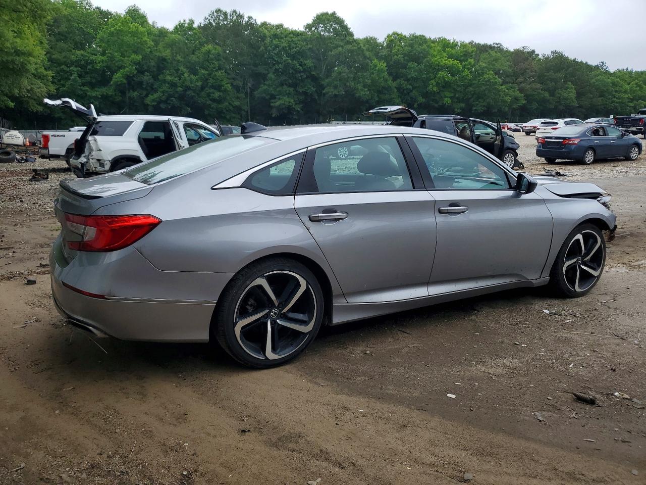 2022 Honda Accord Sport Se Silver vin: 1HGCV1F44NA035898