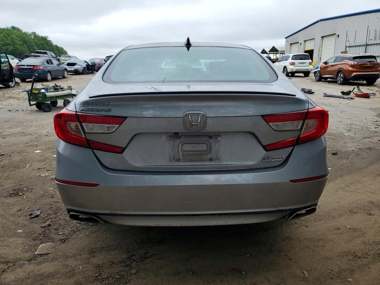 2022 Honda Accord Sport Se Silver vin: 1HGCV1F44NA035898