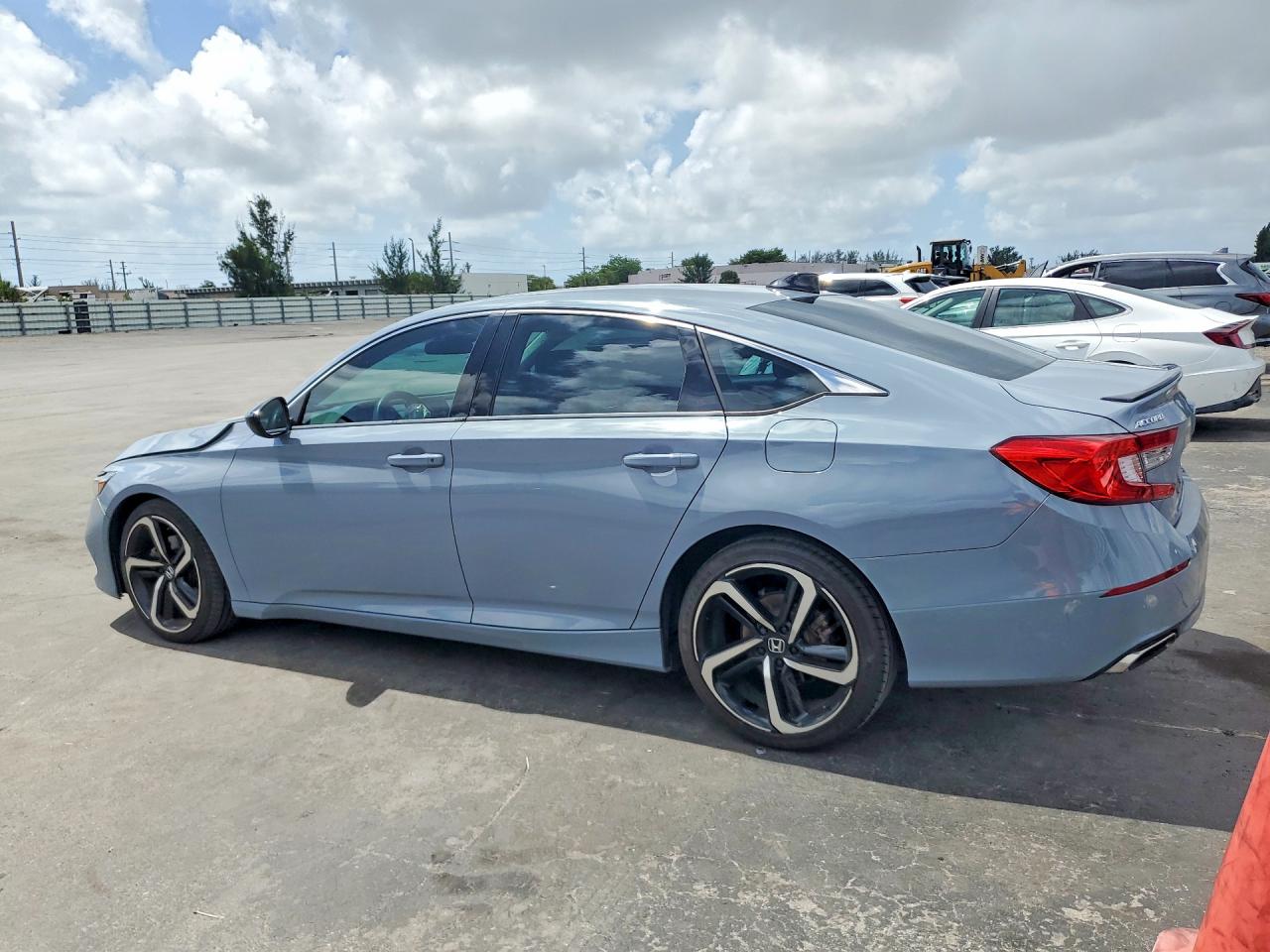 2021 Honda Accord Sport Se Silver vin: 1HGCV1F45MA123034
