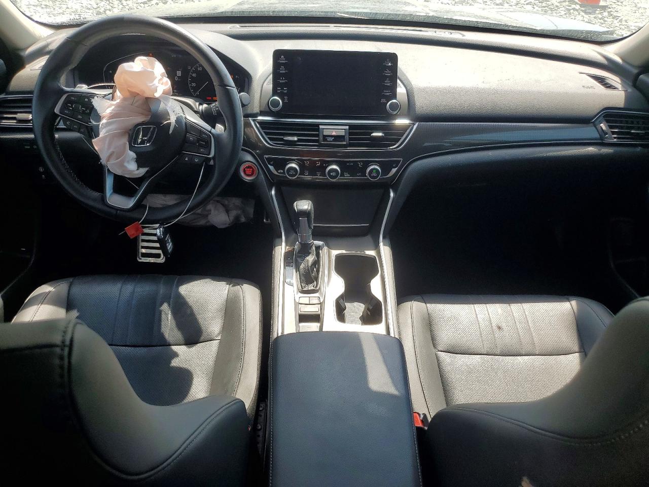 2022 Honda Accord Sport Se Черный vin: 1HGCV1F45NA069154