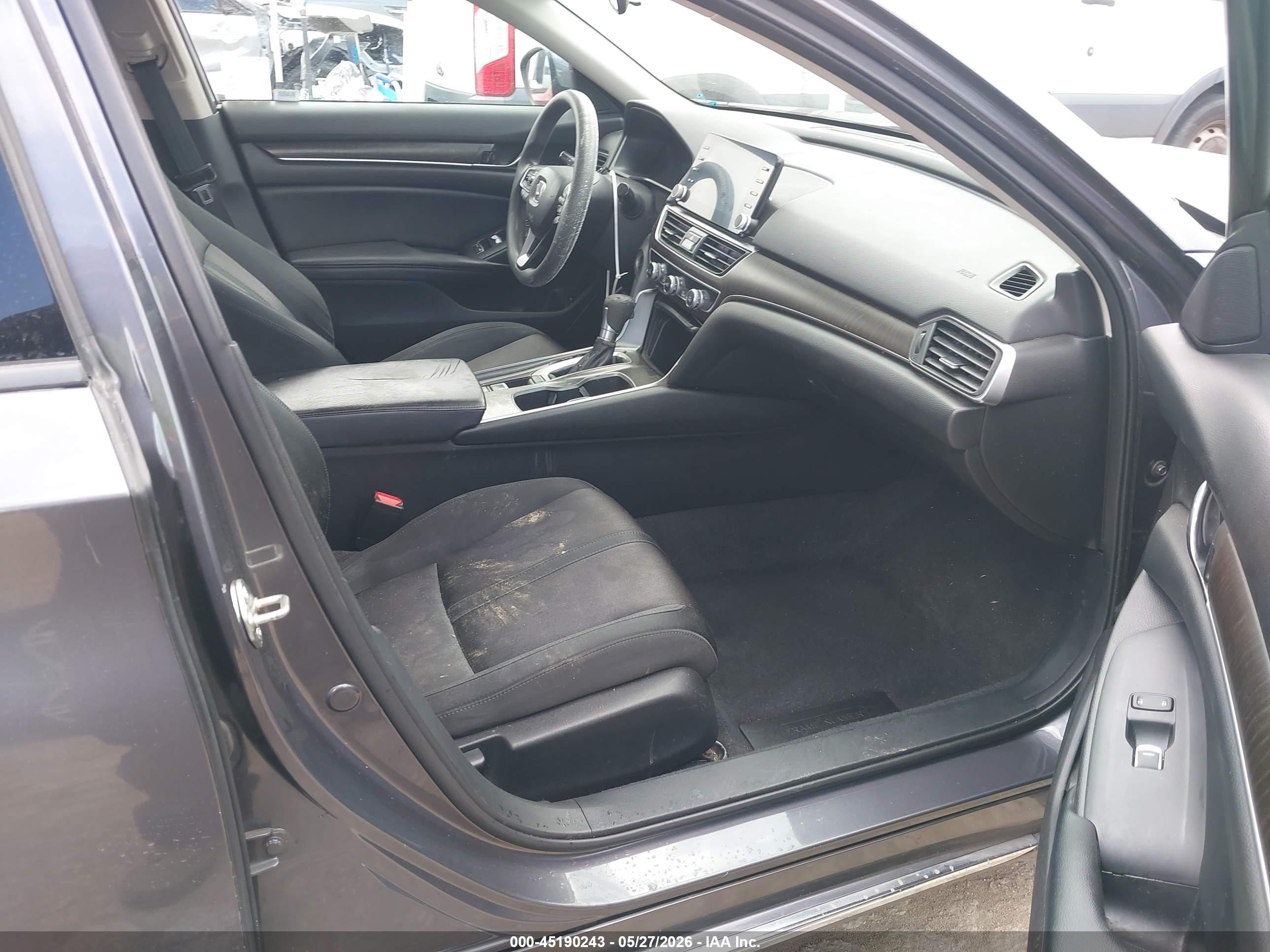 2018 Honda Accord Ex Gray vin: 1HGCV1F46JA138766