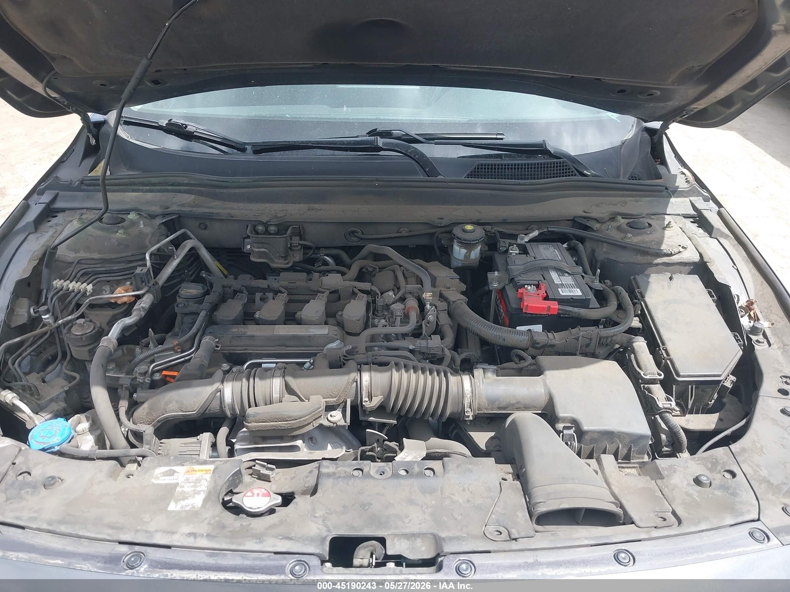 2018 Honda Accord Ex Gray vin: 1HGCV1F46JA138766