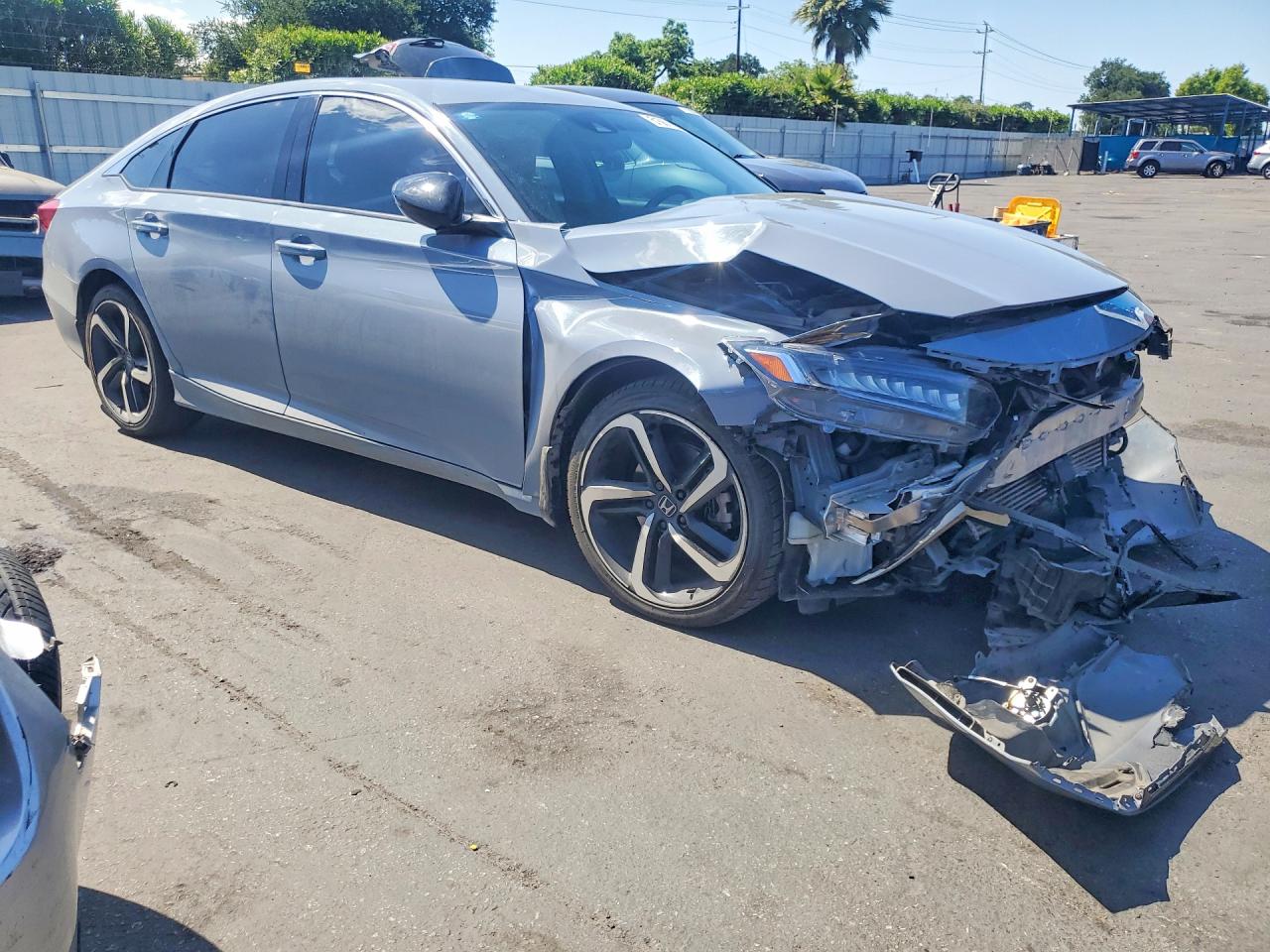 2021 Honda Accord Sport Se Gray vin: 1HGCV1F46MA006515