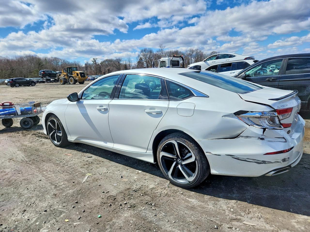 2021 Honda Accord Sport Se White vin: 1HGCV1F46MA055469